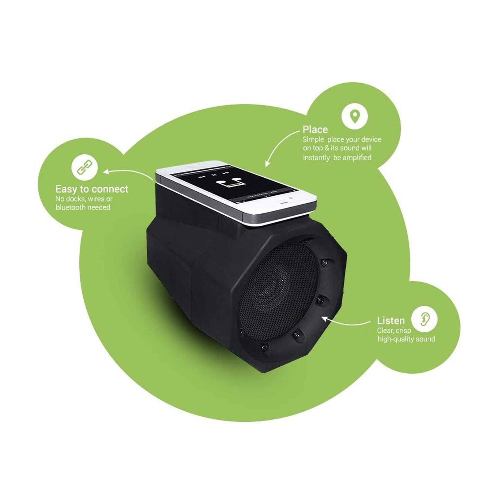 ultraprolink Hi-Q 5W Portable Bluetooth Speaker (Near Field Audio Technology, Stereo Channel, Black)_5