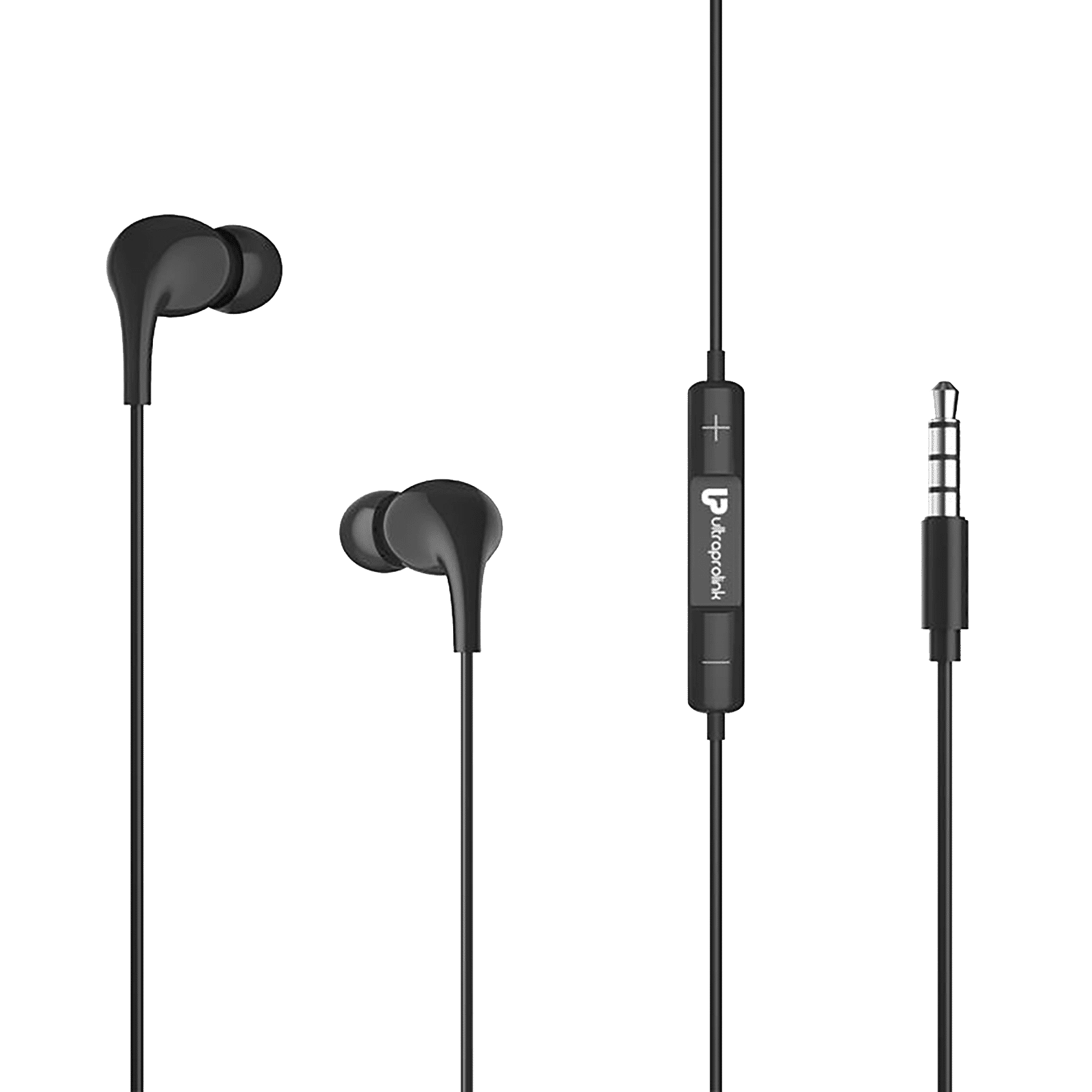 ultraprolink MoBass 1 UM1037BLK Wired Earphone with Mic (In Ear, Black)_1