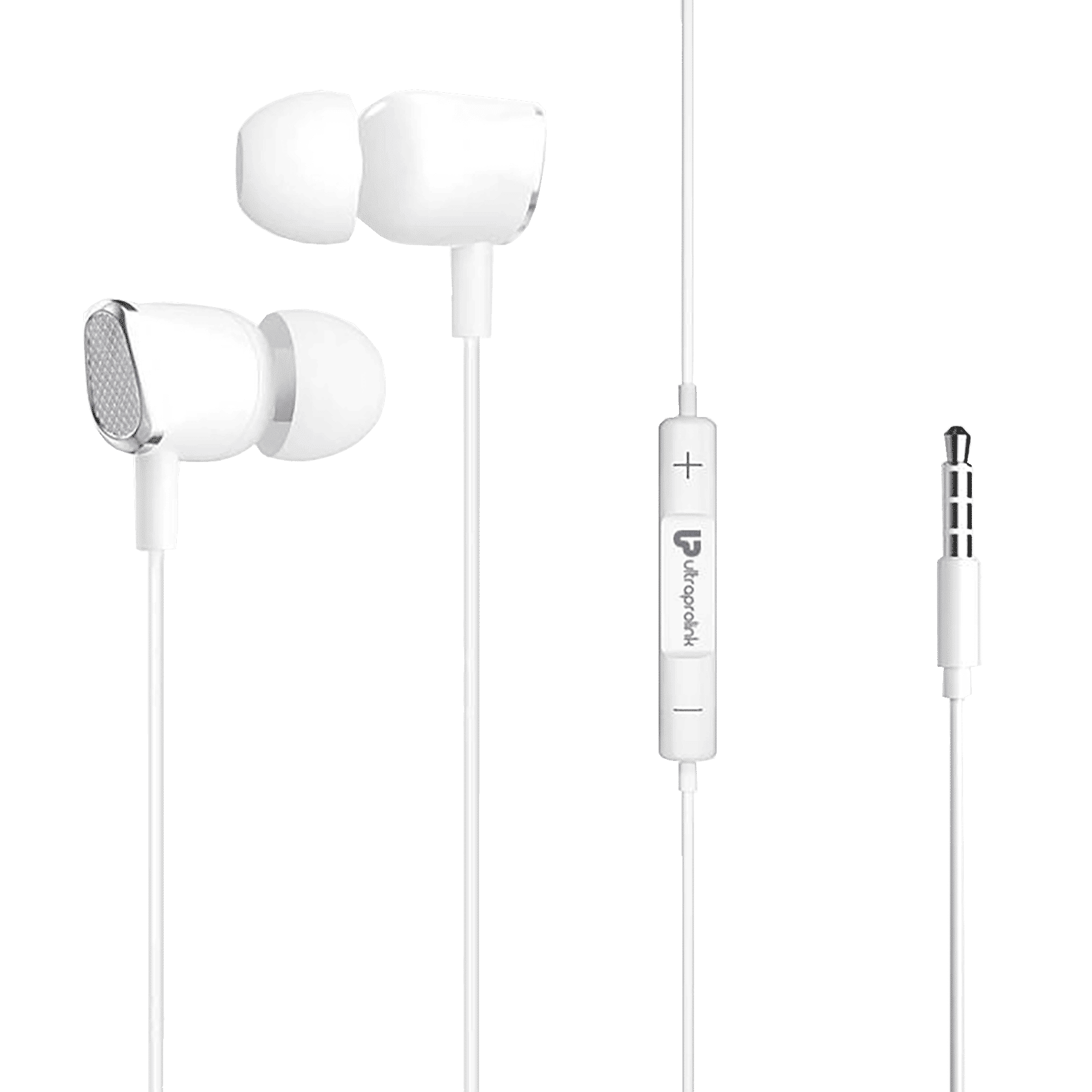 ultraprolink MoBass 2 UM1038WHT Wired Earphone with Mic (In Ear, White)_1