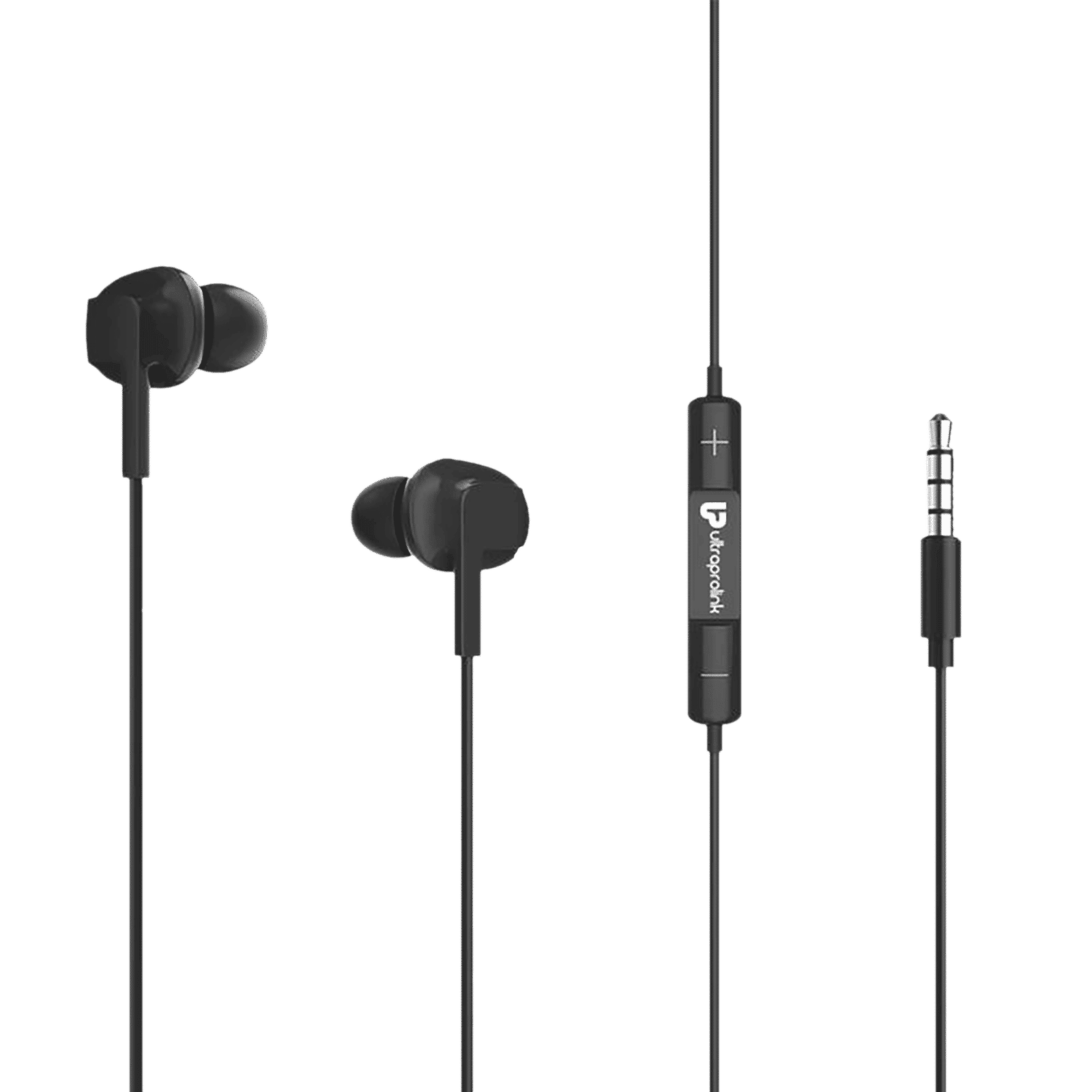 ultraprolink MoBass 4 UM1042BLK Wired Earphone with Mic (In Ear, Black) ultraprolink MoBass 4 UM1042BLK Wired Earphone with Mic (In Ear, Black)_1