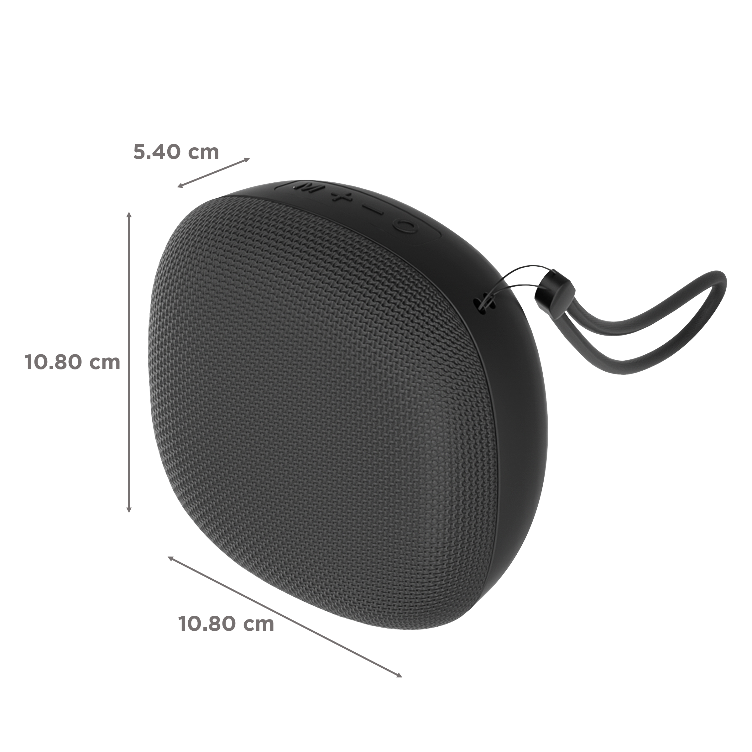 Croma 15W Portable Bluetooth Speaker (Rich Bass with Class D Amplifier, Stereo Channel, Black)_4