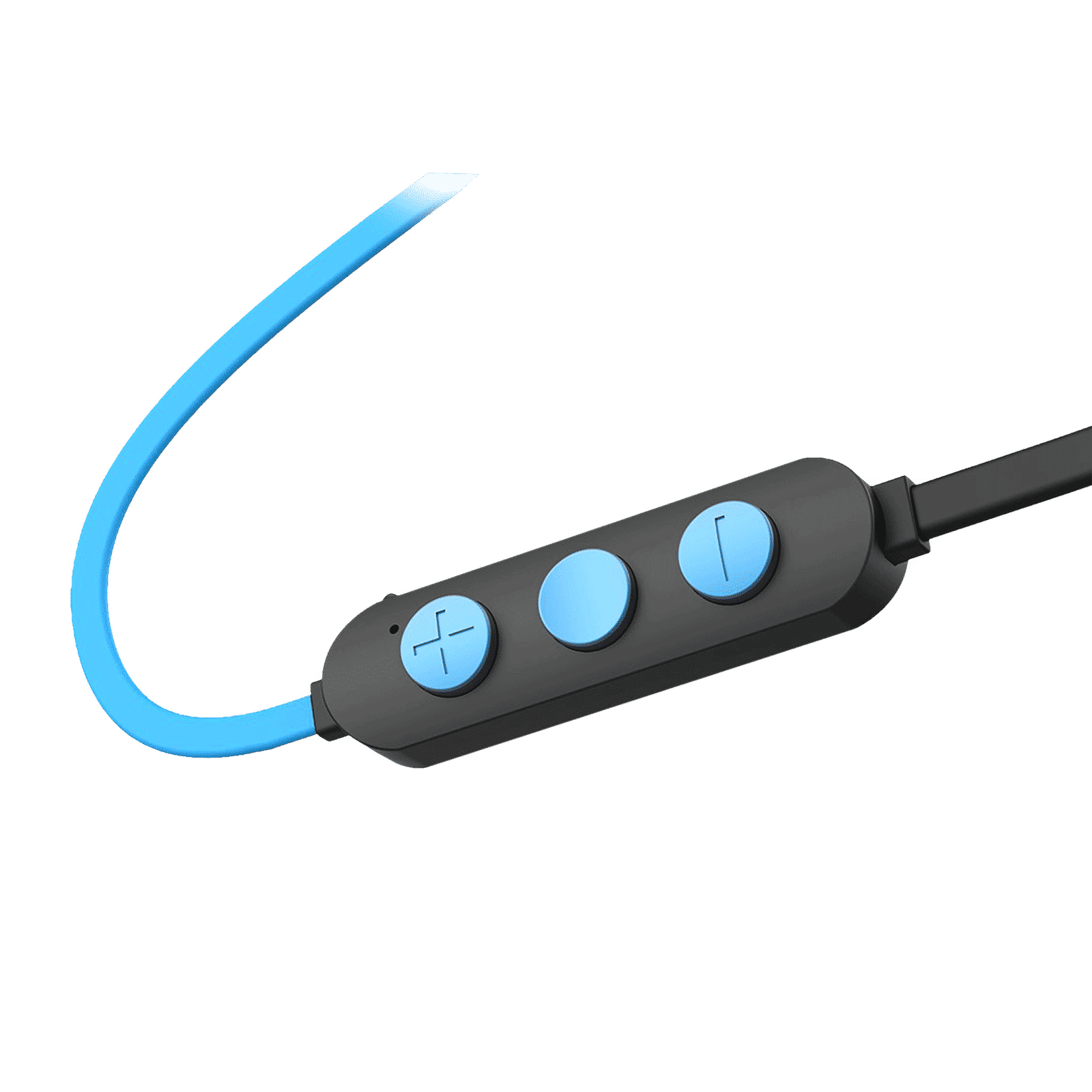 pTron Avento Classic 140317895 Neckband with Passive Noise Cancellation (Sweat & Water Resistant, Hi-Fi Stereo Sound, Black & Blue)_4