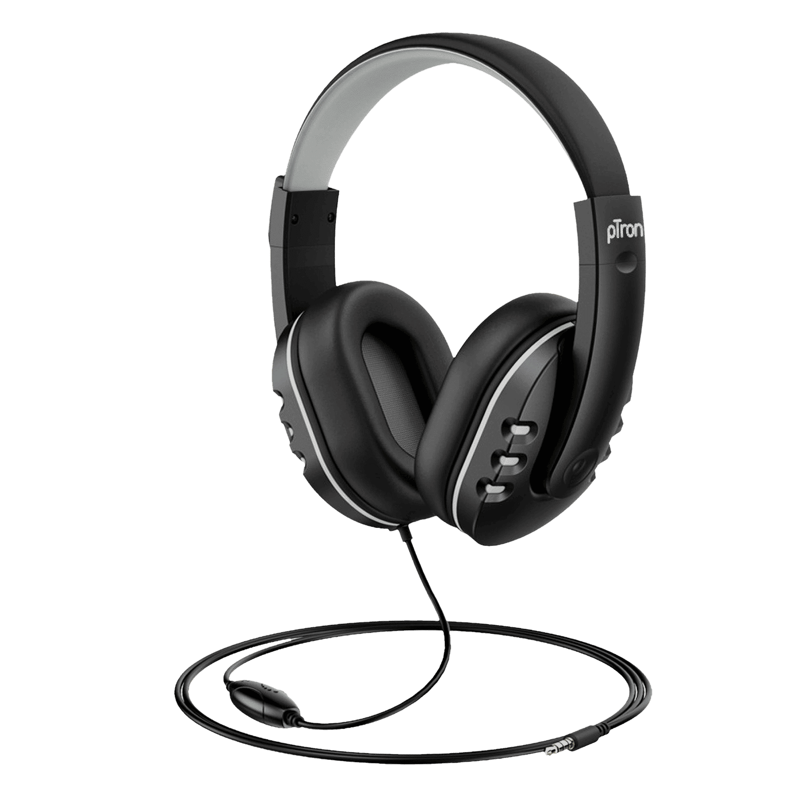 pTron Soundster Arcade 140317987 Wired Gaming Headset with Passive Noise Cancellation (Hi-Fi Stereo Sound, Over-Ear, Black)_3