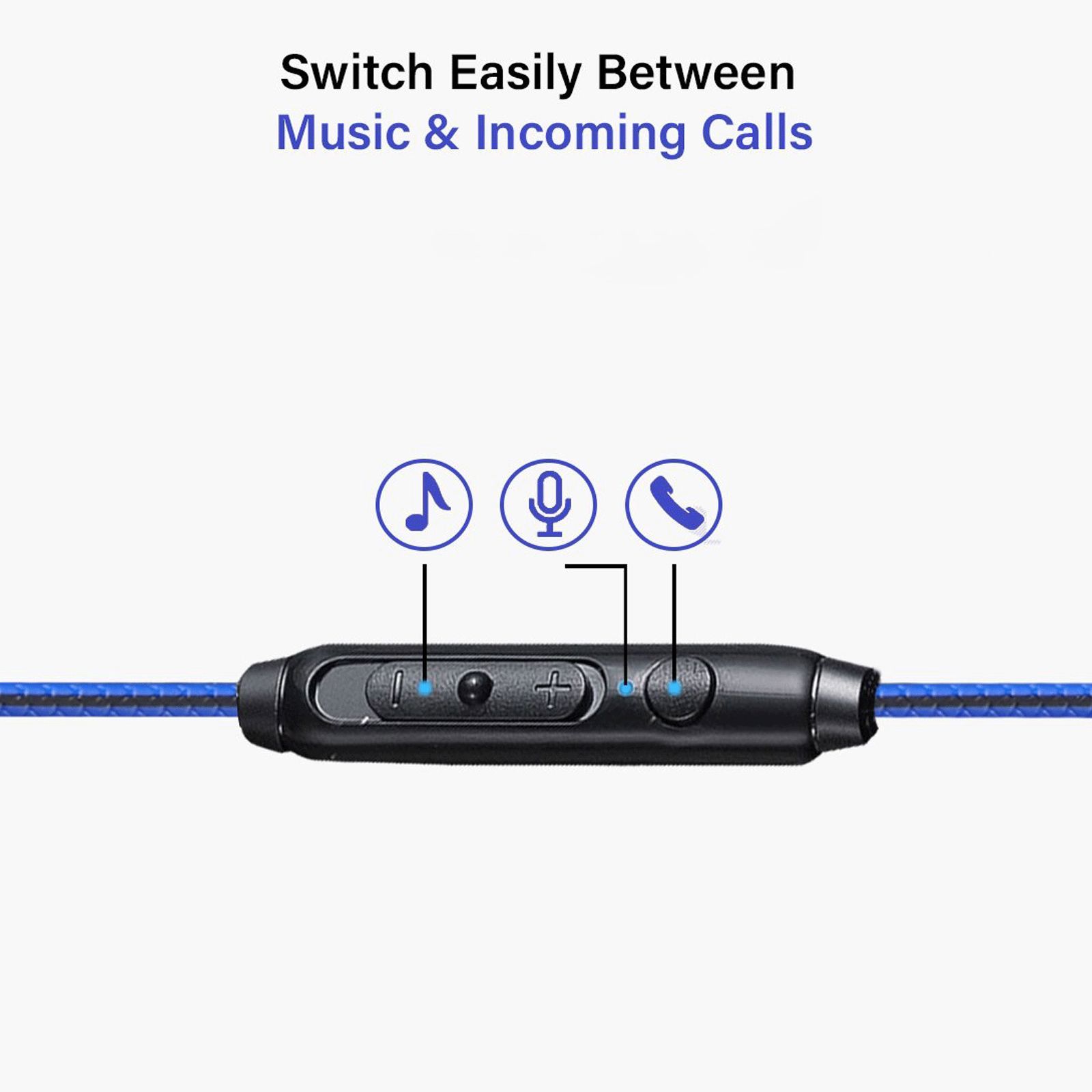 pTron Boom One 140317902 Wired Earphone with Mic (3.5mm Connector, In Ear, Blue)_10