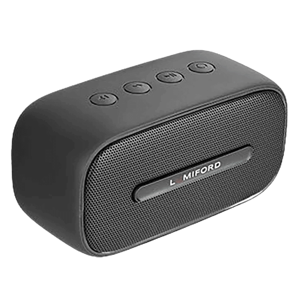 LUMIFORD BT13 5W Portable Bluetooth Speaker (IPX7 Waterproof, Built-in HD Microphone, Stereo Channel, Black)_4