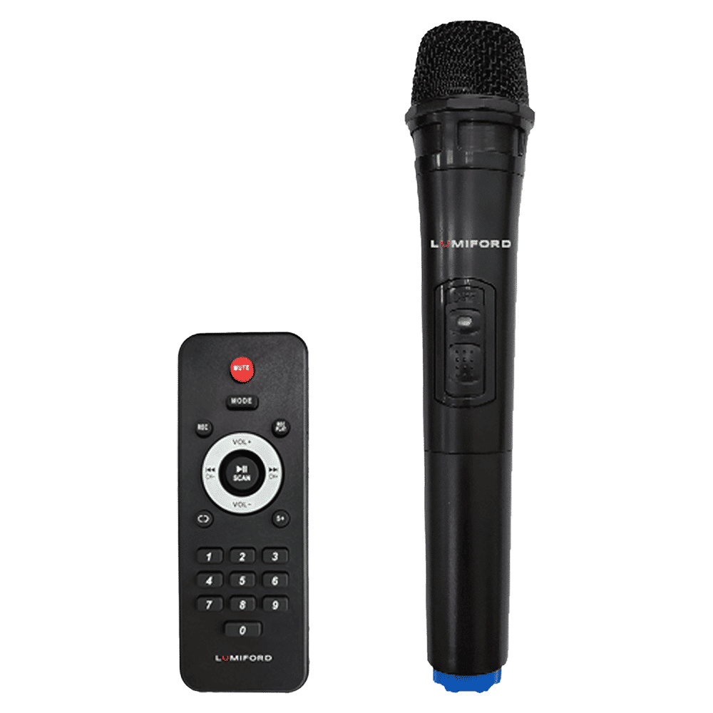 LUMIFORD 50 Watts Party Speaker (Recording Support, LFTS001, Black)_8