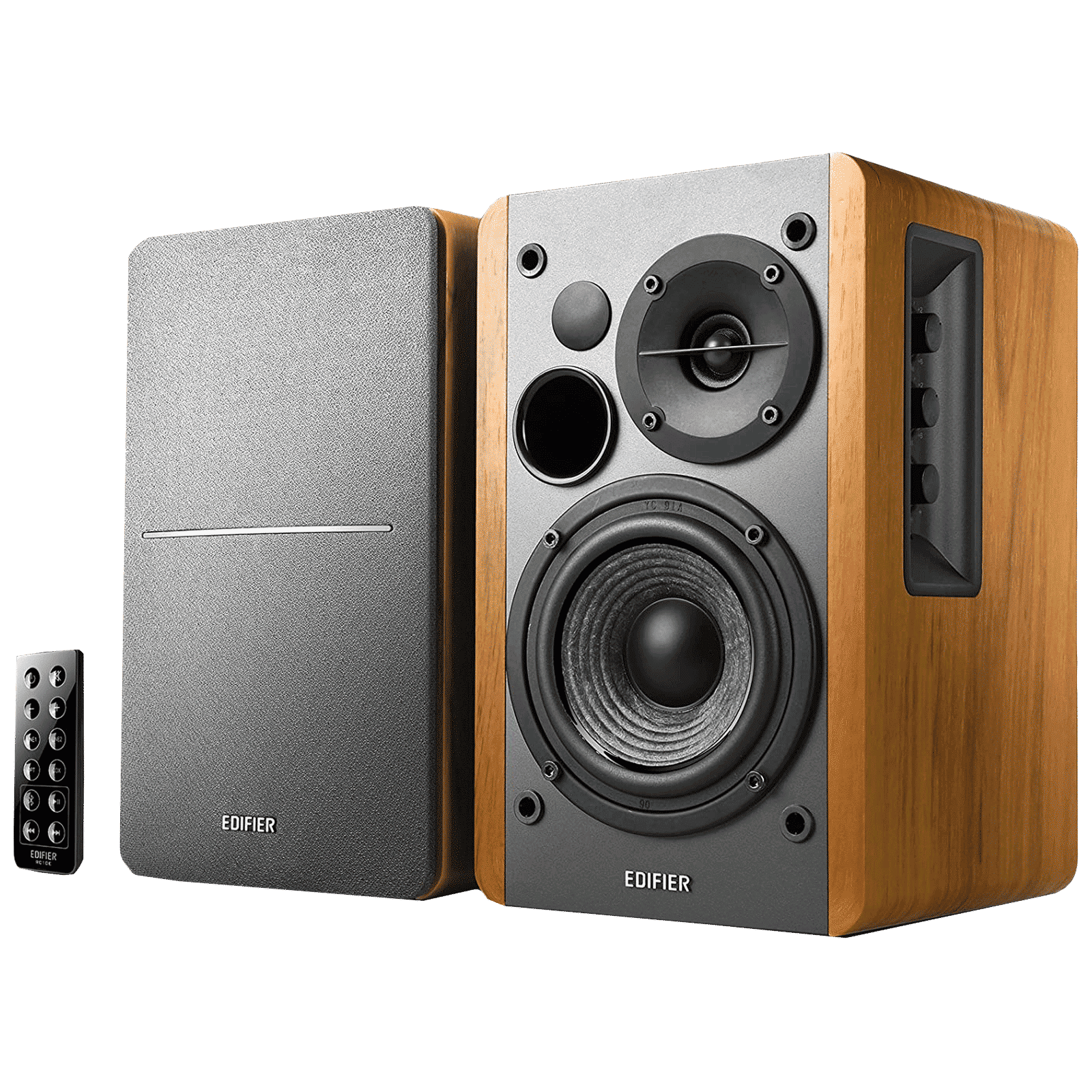 EDIFIER 42W RMS Multimedia Speaker (Powerful Bookshelf, 2.0 Channel, Brown)_1