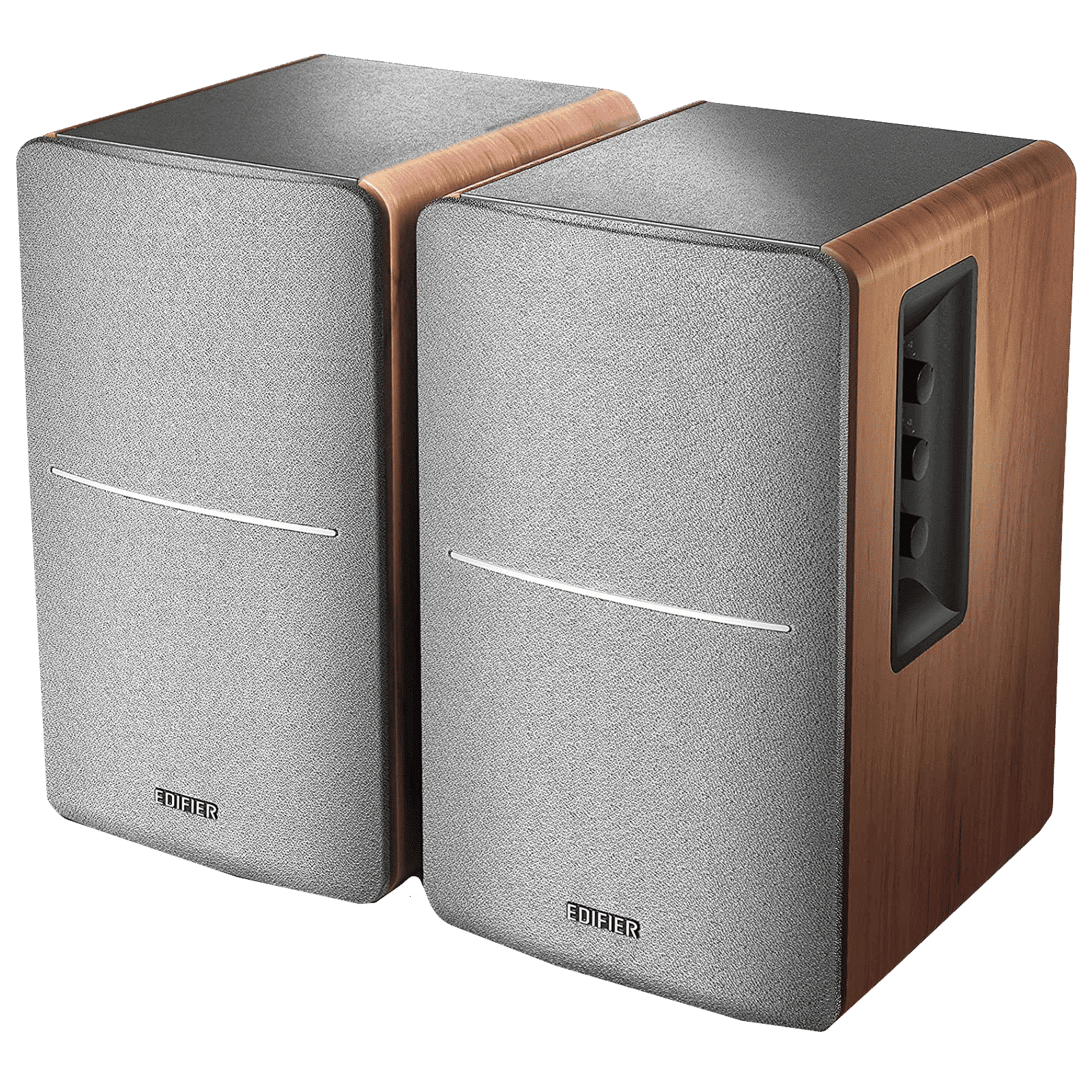 EDIFIER 42W RMS Multimedia Speaker (Powerful Bookshelf, 2.0 Channel, Brown)_4