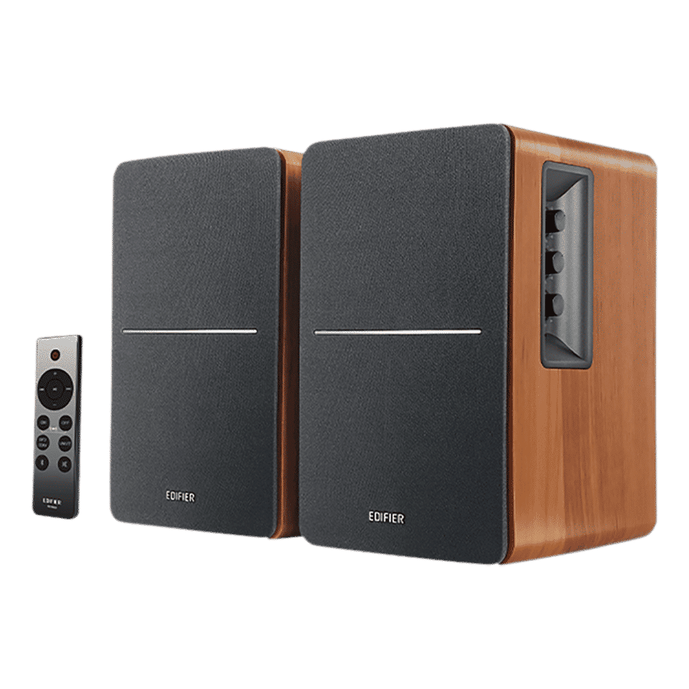 EDIFIER 42W RMS Multimedia Speaker (Powerful Bookshelf, 2.0 Channel, Brown)_6