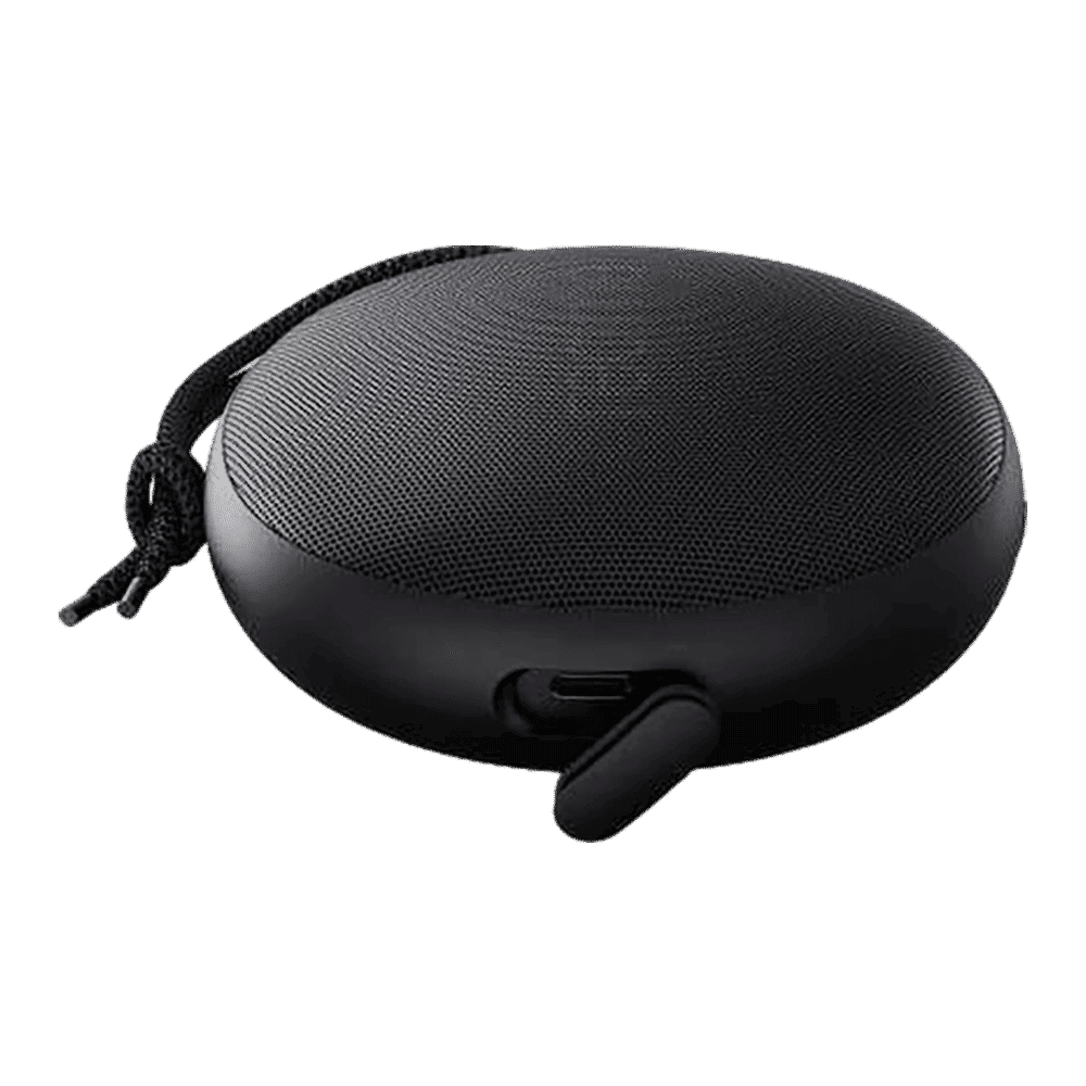 realme Cobble 5W Portable Bluetooth Speaker (IPX5 Water Resistant, Dynamic Bass Booster Driver, Stereo Channel, Metal Black)_7