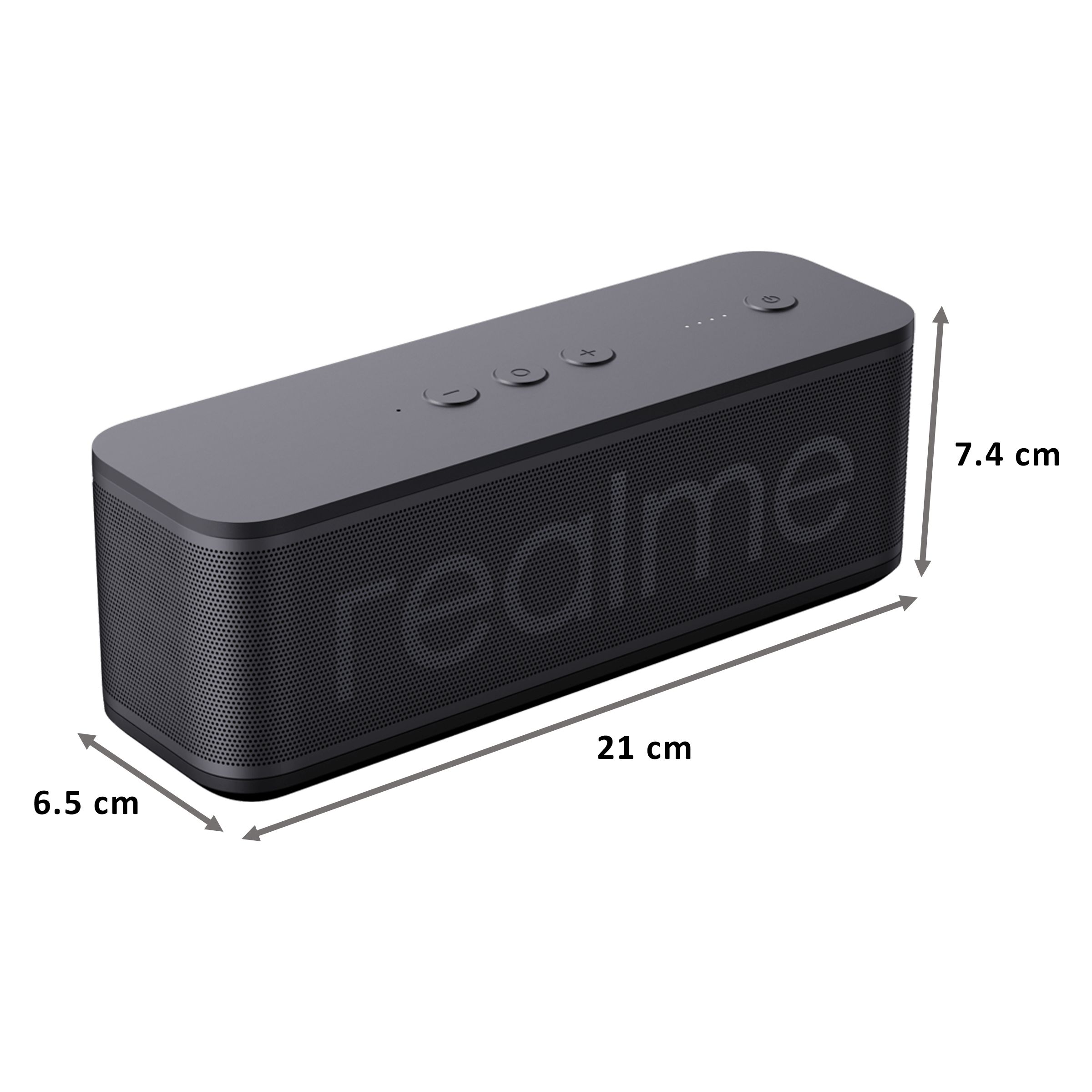 realme Brick 20 Watt Portable Bluetooth Speaker (Hands-Free Phone Call Support, RMA2018, Black) realme Brick 20 Watt Portable Bluetooth Speaker (Hands-Free Phone Call Support, RMA2018, Black)_2