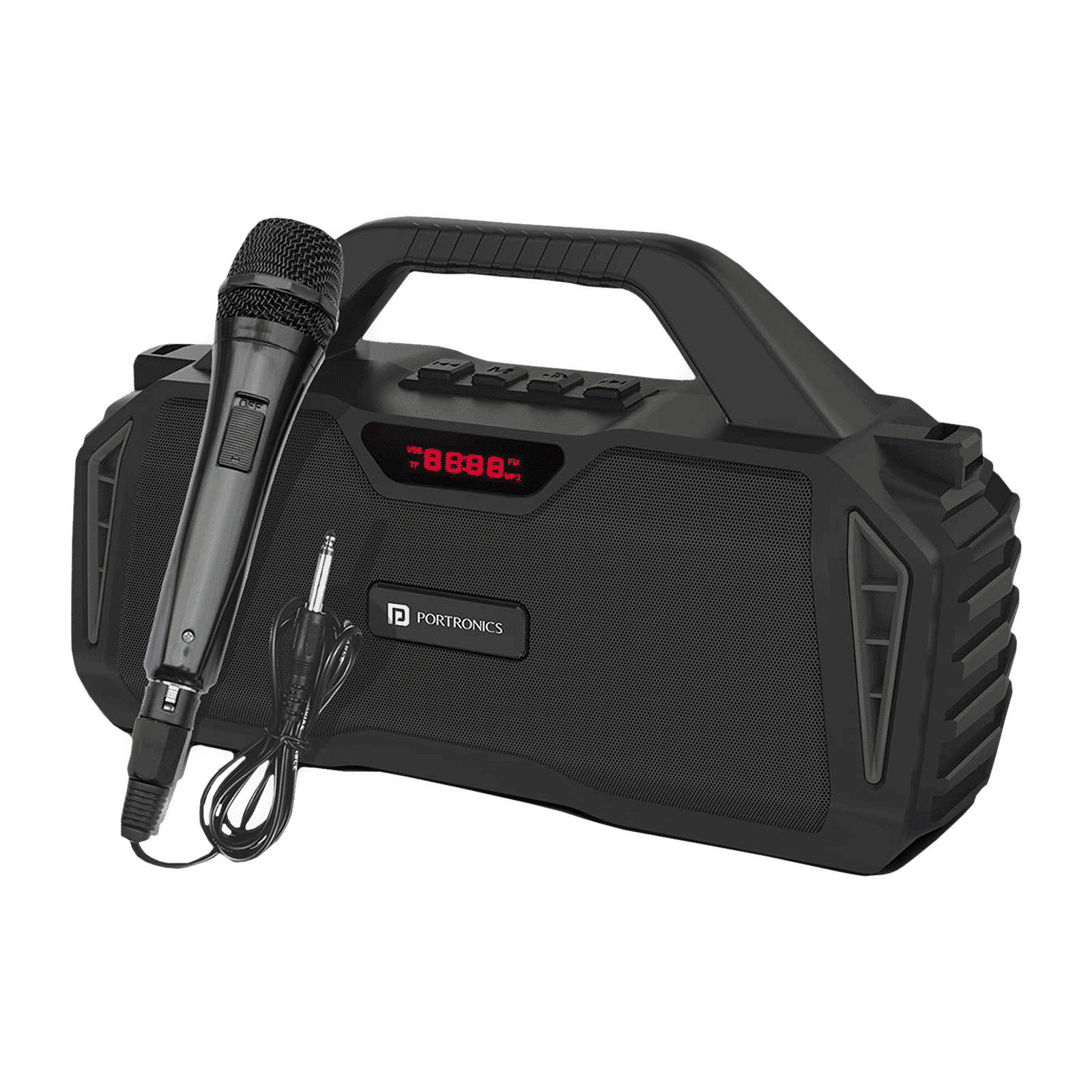 PORTRONICS Chime 20W Portable Bluetooth Speaker (Water Resistant, 8 Hours Playtime, 2.1 Channel, Green)_3