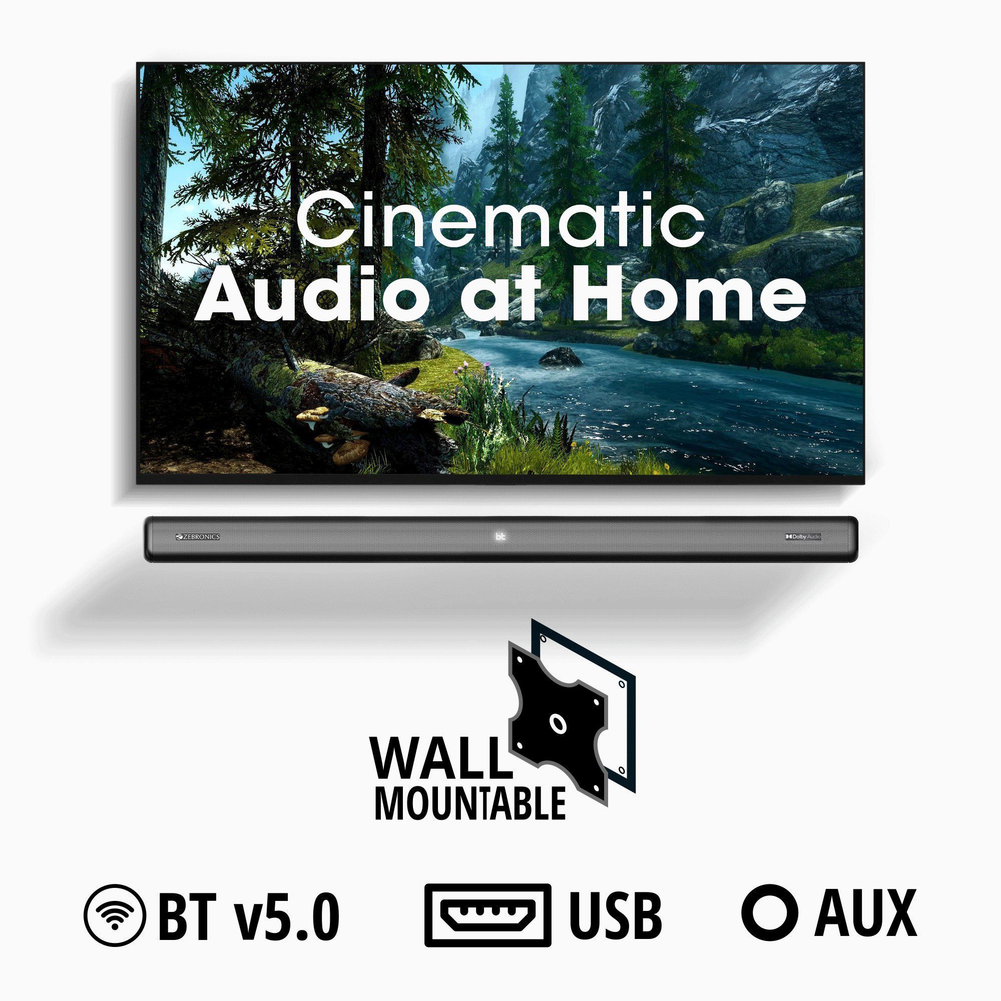 ZEBRONICS Zeb-Juke Bar 9200 DWS Pro 160W Bluetooth Soundbar with Remote (Dolby Digital Plus, 2.1 Channel, Black) ZEBRONICS Zeb-Juke Bar 9200 DWS Pro 160W Bluetooth Soundbar with Remote (Dolby Digital Plus, 2.1 Channel, Black)_7