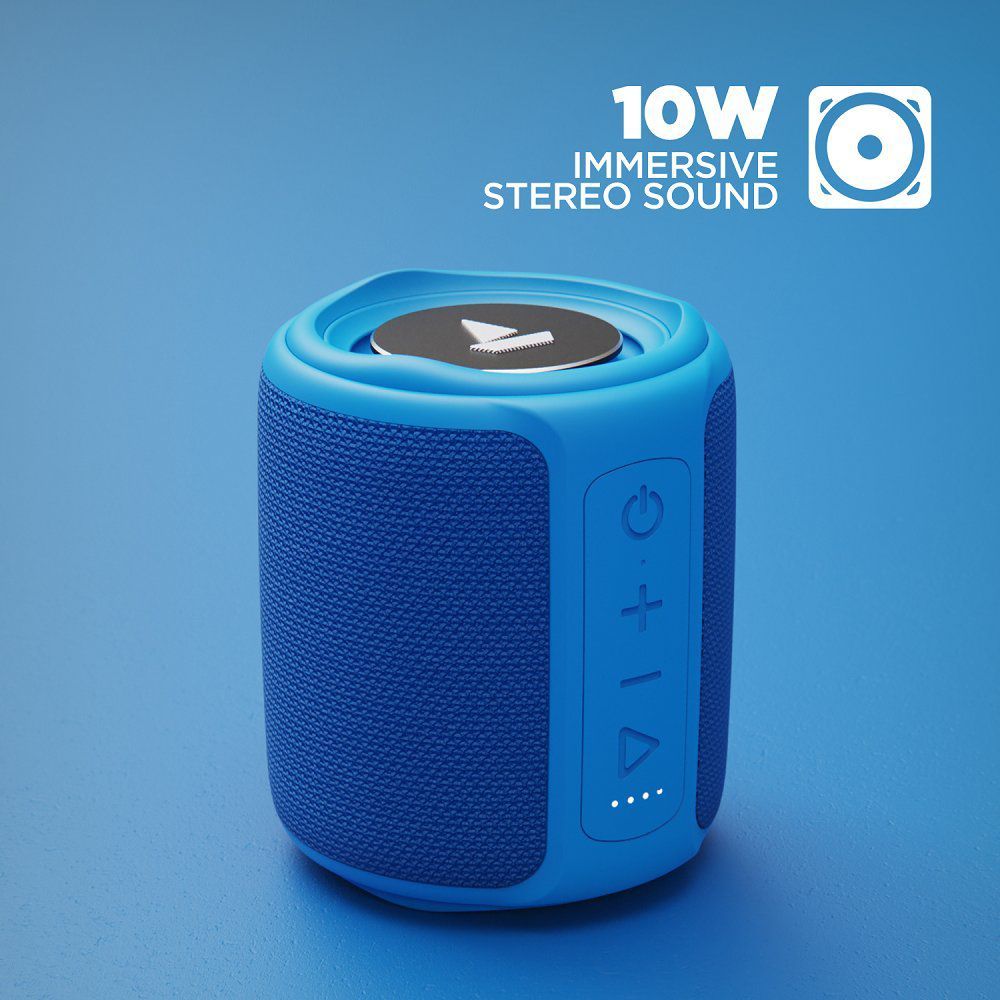 boAt Stone 350 10W Portable Bluetooth Speaker (IPX7 Water Resistant, 12 Hours Playtime, Mono Channel, Blue)_7