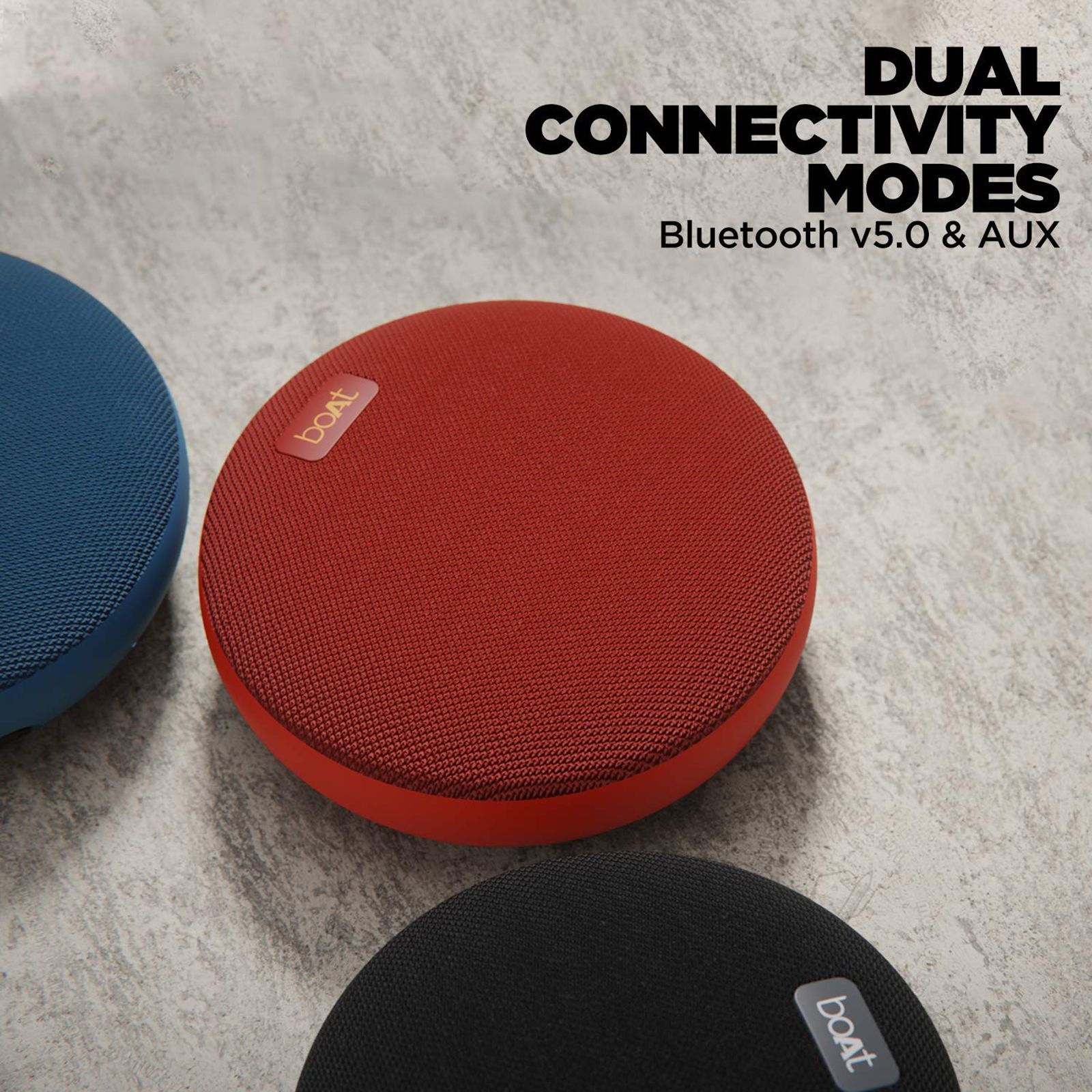 boAt Stone 180 5W Portable Bluetooth Speaker (IPX7 Water Resistant, 10 Hours Playtime, 1.0 Channel, Red)_11