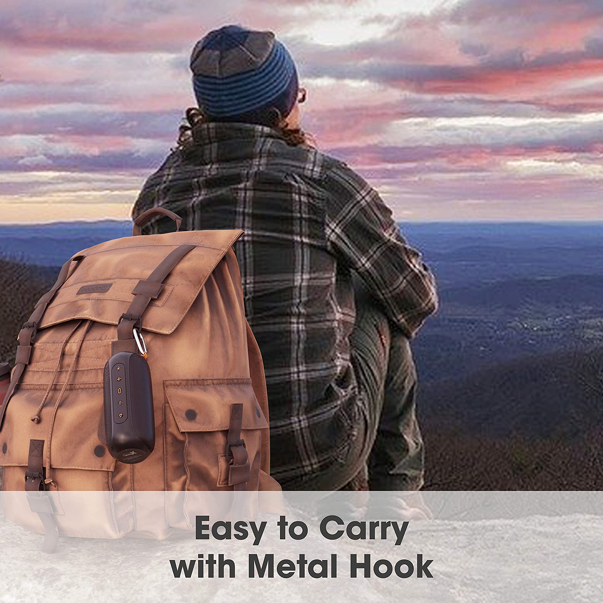 ZEBRONICS Zeb-Music Bomb X 20W Portable Bluetooth Speaker (IPX7 Waterproof, Voice Assistant Support, Stereo Channel, Black)_4