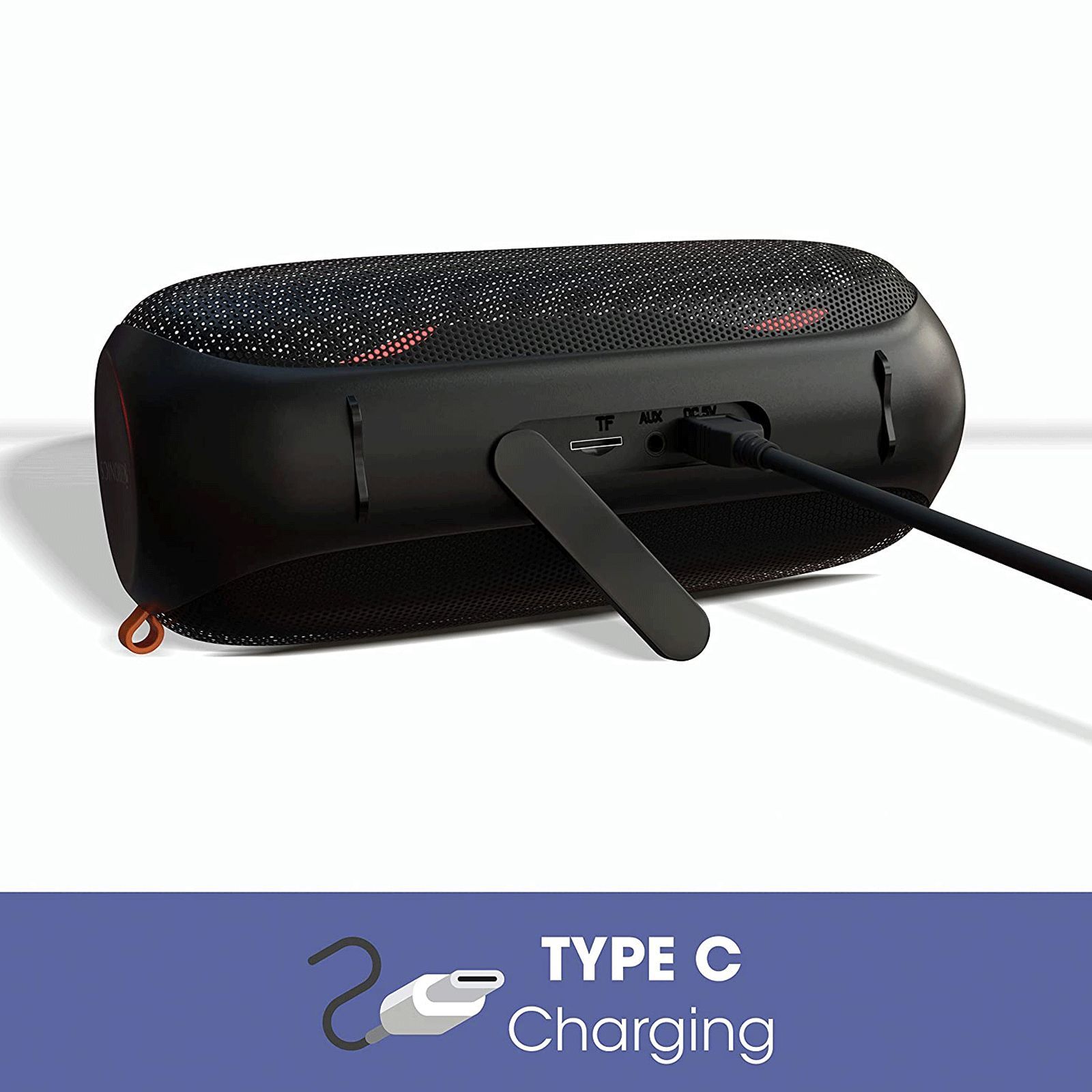 ZEBRONICS Zeb-Music Bomb X 20W Portable Bluetooth Speaker (IPX7 Waterproof, Voice Assistant Support, Stereo Channel, Black)_11