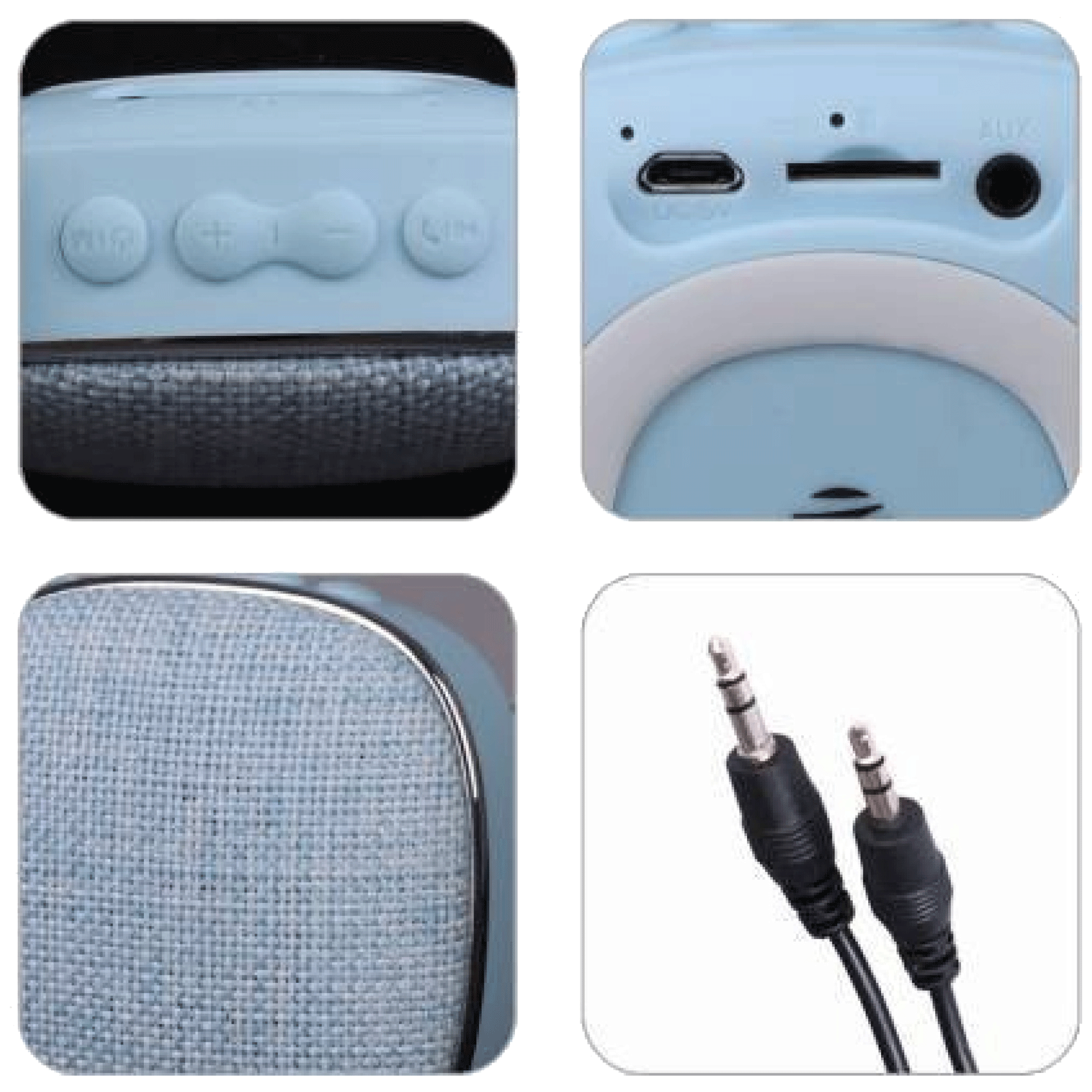 ZEBRONICS Zeb-Passion 3W Portable Bluetooth Speaker (Call Function, Blue) ZEBRONICS Zeb-Passion 3W Portable Bluetooth Speaker (Call Function, Blue)_4