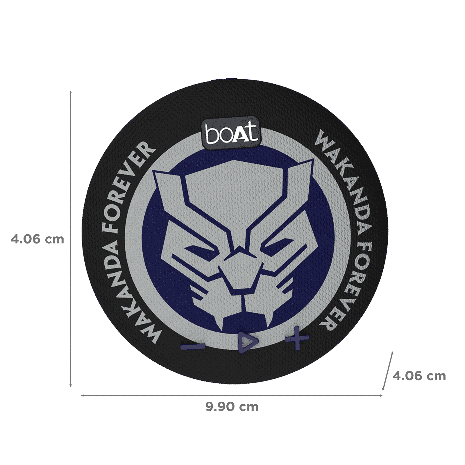 boAt Marvel Stone 190 5 Watts Portable Bluetooth Speaker (IPX7 Waterproof, 52mm Full Range Driver, King's Black)_2