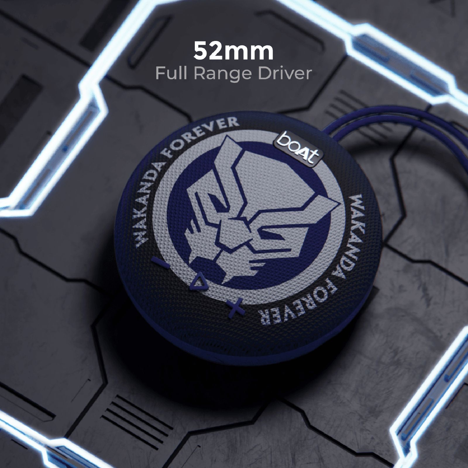 boAt Marvel Stone 190 5 Watts Portable Bluetooth Speaker (IPX7 Waterproof, 52mm Full Range Driver, King's Black)_6