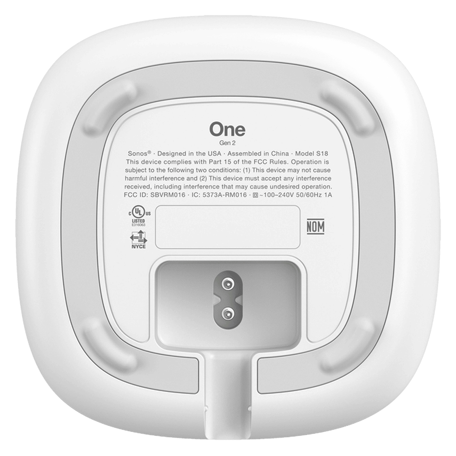 SONOS One (2nd Gen) with Voice Assistant Smart Wi-Fi Speaker (Deep Bass Sound, White)_6