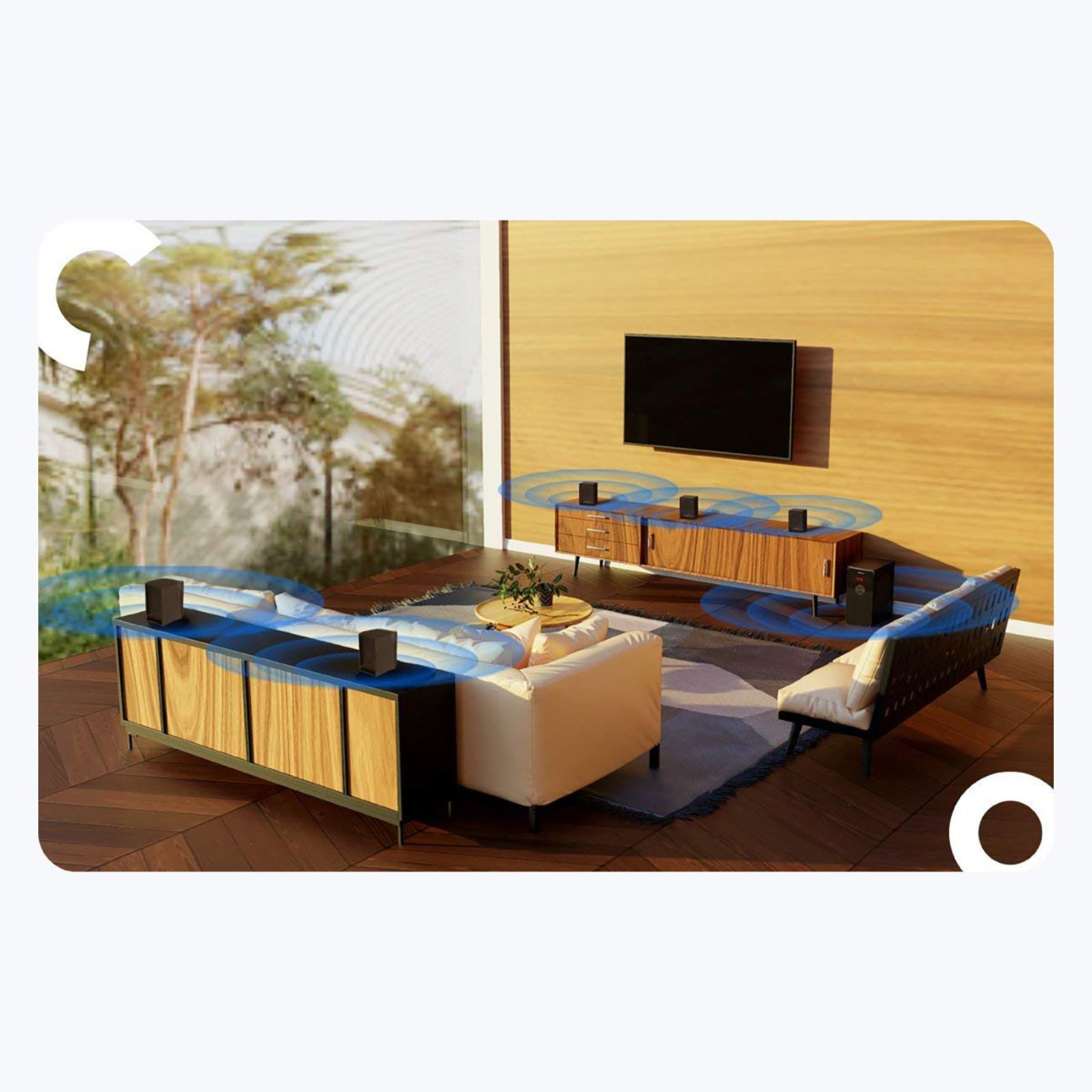 ZEBRONICS Zeb-BT6591RUCF 70W Multimedia Speaker (Built-in FM Radio, 5.1 Channel, Black) ZEBRONICS Zeb-BT6591RUCF 70W Multimedia Speaker (Built-in FM Radio, 5.1 Channel, Black)_7