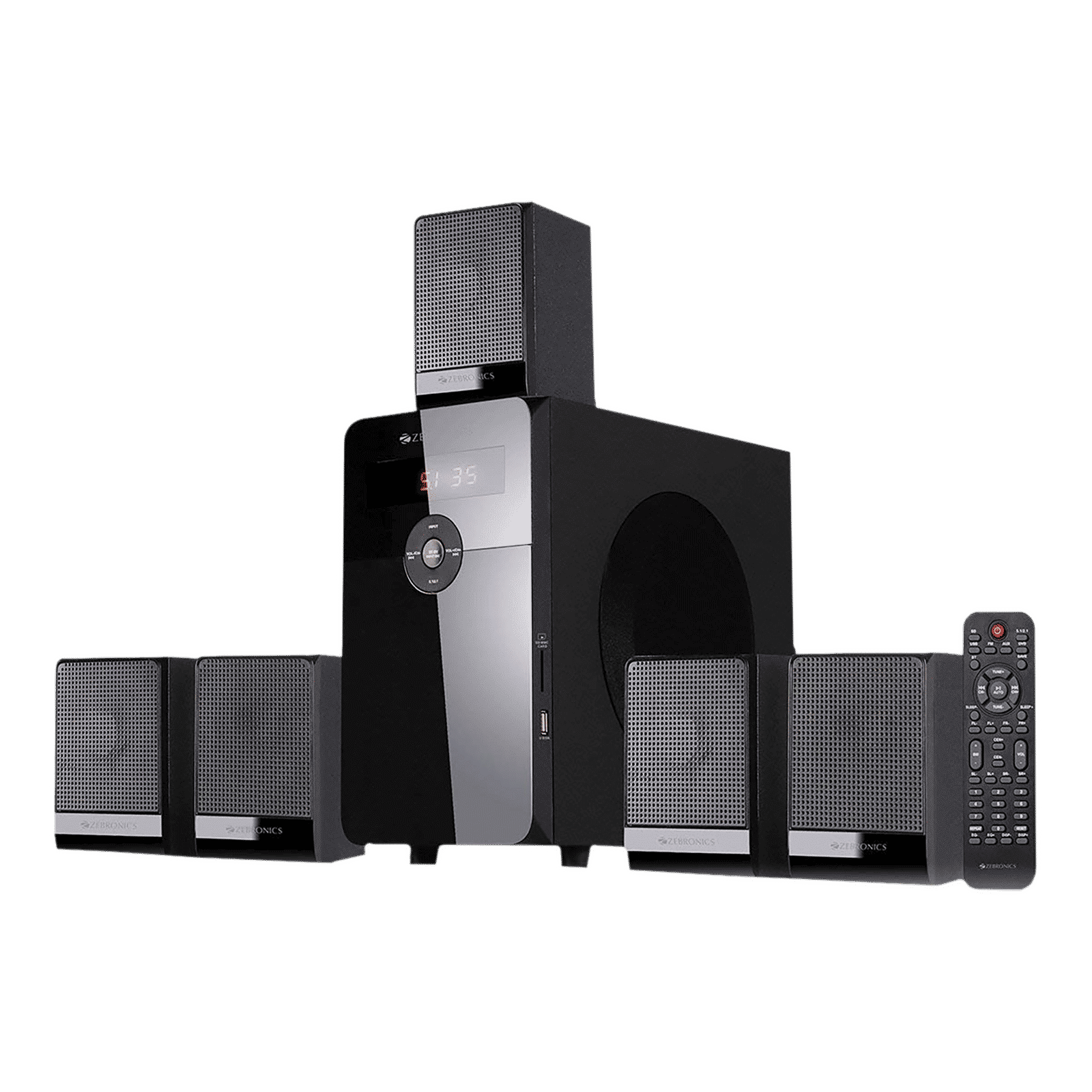 ZEBRONICS Zeb-BT6591RUCF 70W Multimedia Speaker (Built-in FM Radio, 5.1 Channel, Black) ZEBRONICS Zeb-BT6591RUCF 70W Multimedia Speaker (Built-in FM Radio, 5.1 Channel, Black)_4