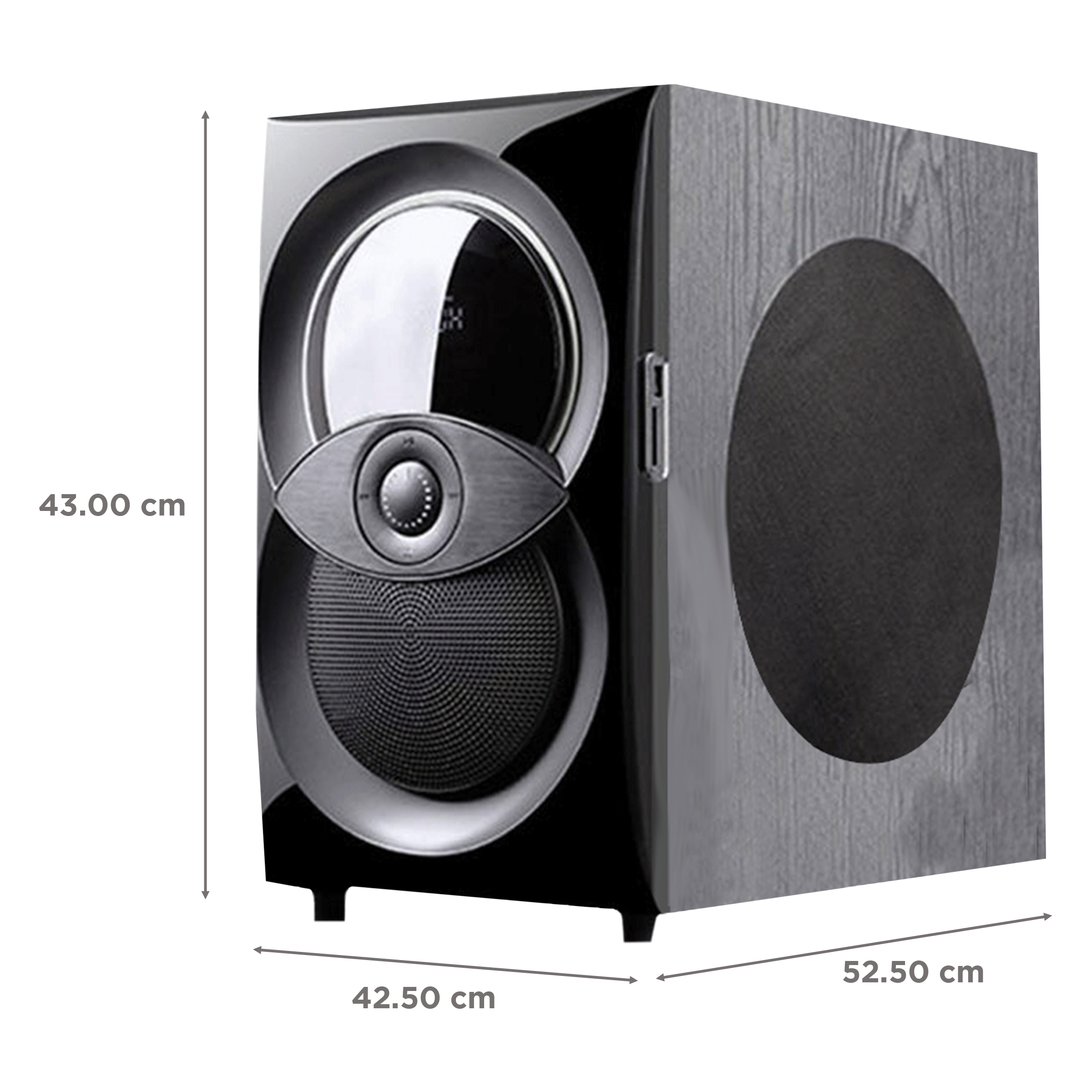 ZEBRONICS Zeb-Monic 140W Multimedia Speaker (Built-in FM Radio, 5.1 Channel, Black)_3