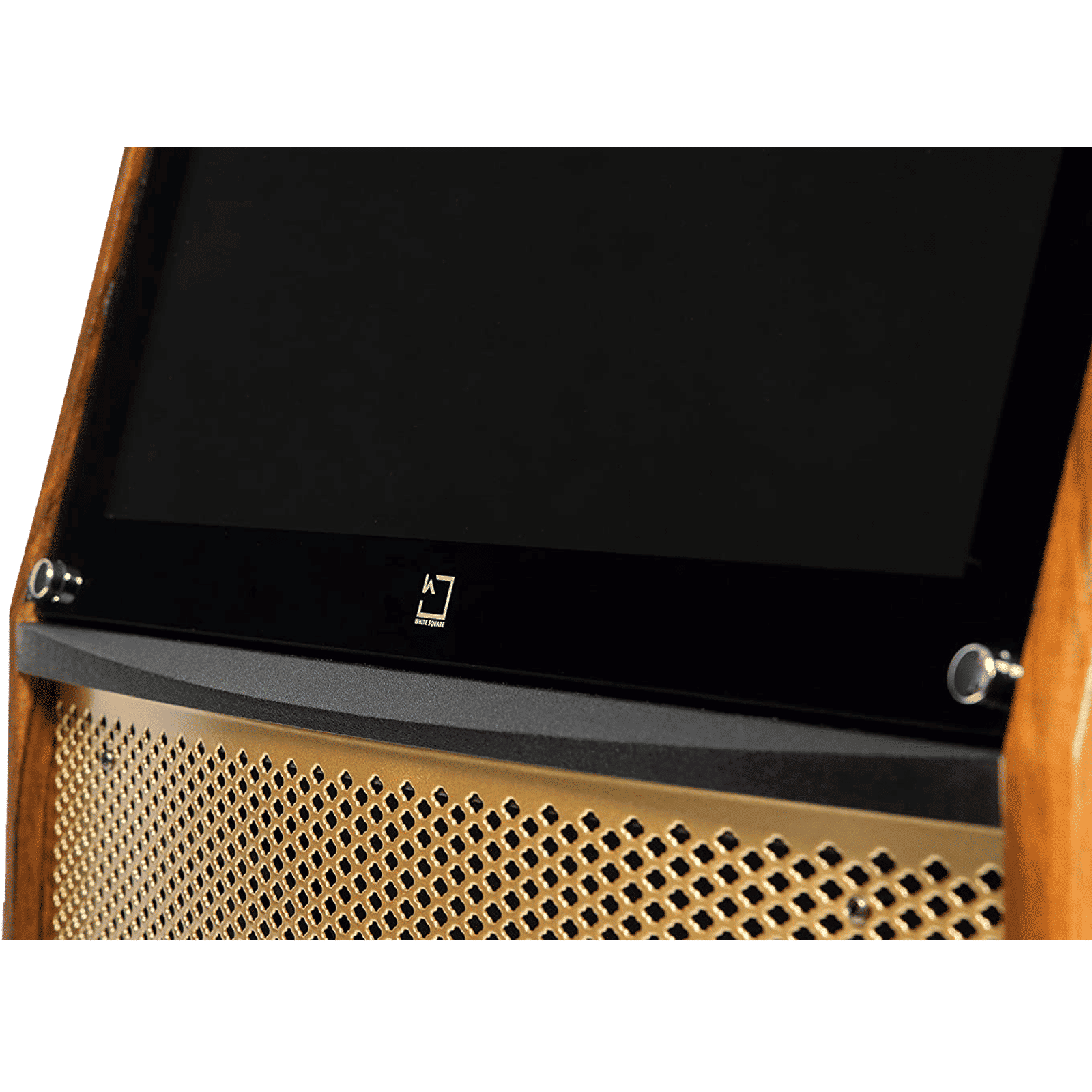 WHITE SQUARE 50W Bluetooth Party Speaker with Mic (Dust Proof Resistant, Stereo Channel, Brown)_13