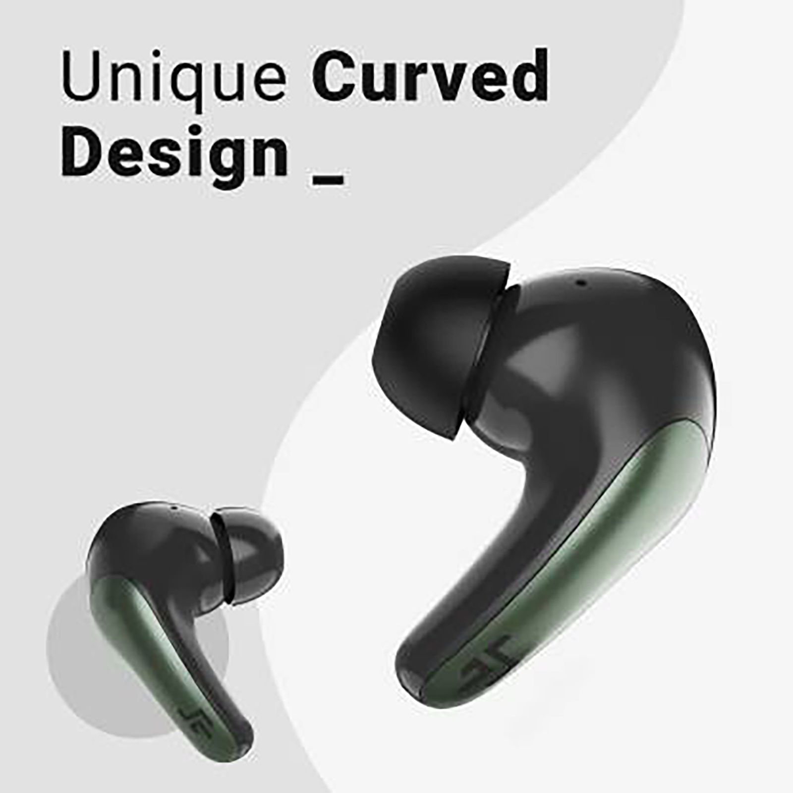 CROSSBEATS Epic Lite TWS Earbuds with Active Noise Cancellation (IPX4 Water Resistant, 12 Hours Playback, Urban Green)_11