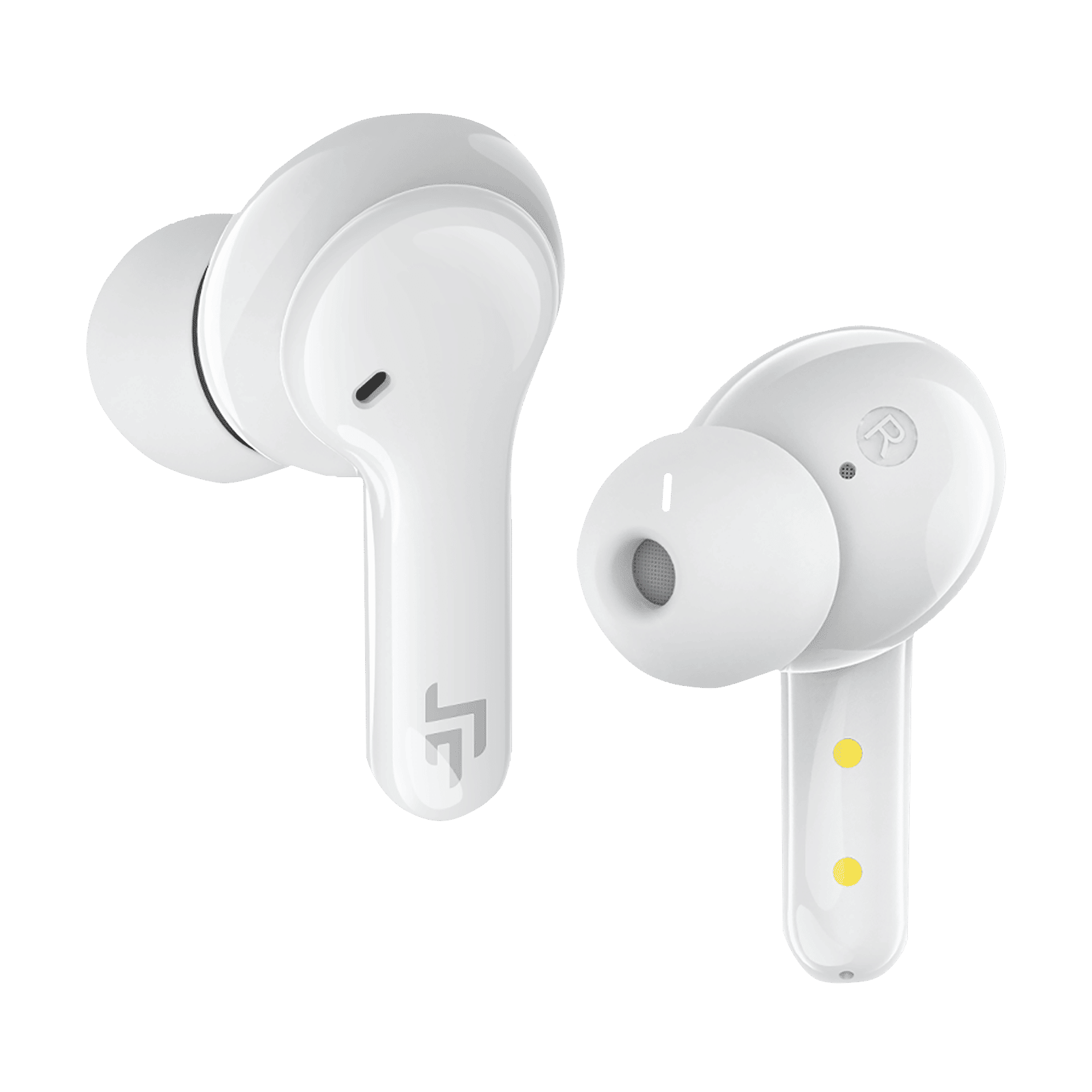 CROSSBEATS Neobuds TWS Earbuds with Environmental Noise Cancellation (IPX5 Water Resistant, 40 Hours Playback, White)_5