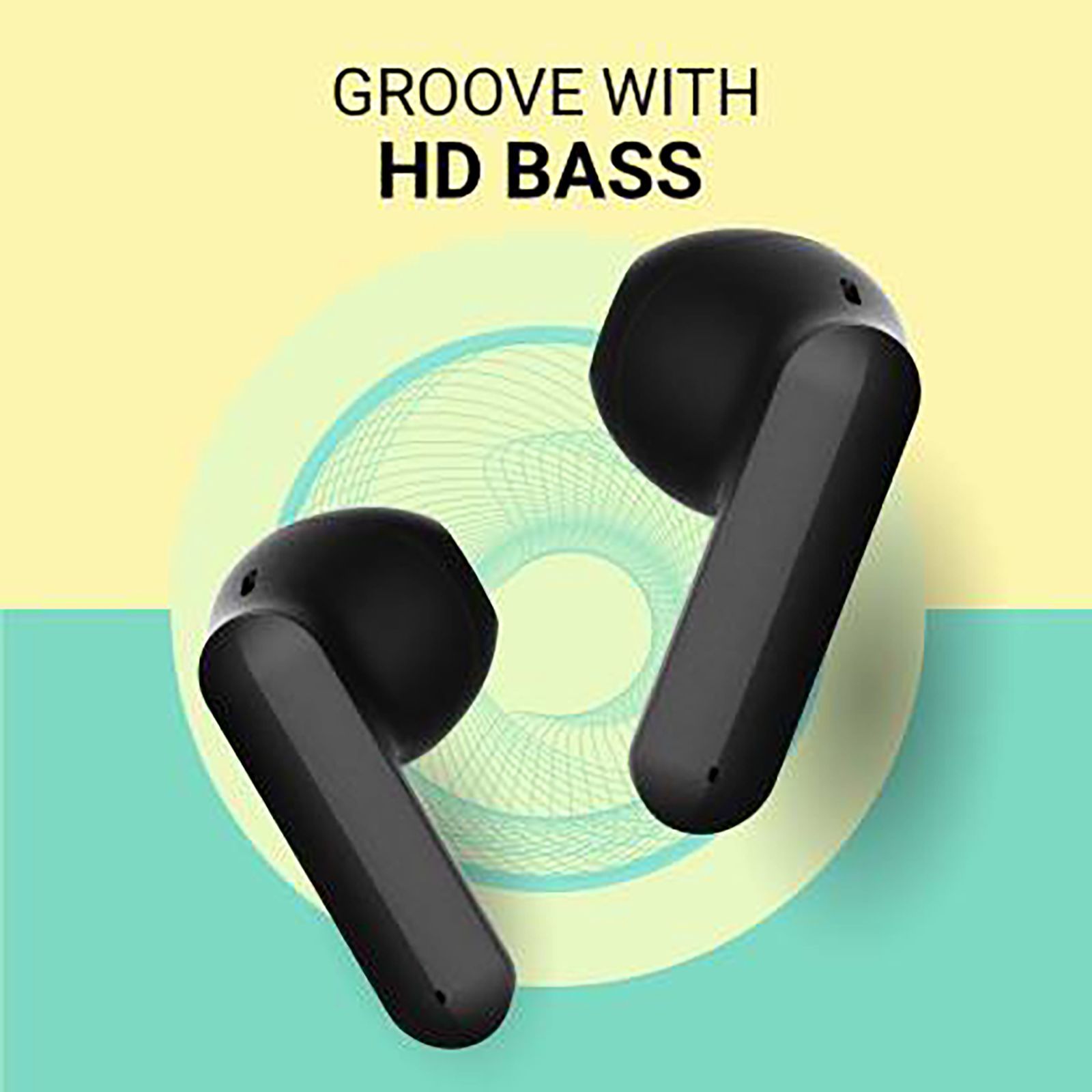 CROSSBEATS Airpop TWS Earbuds with Passive Noise Cancellation (IPX5 Water Resistant, 30 Hours Playback, Black)_12