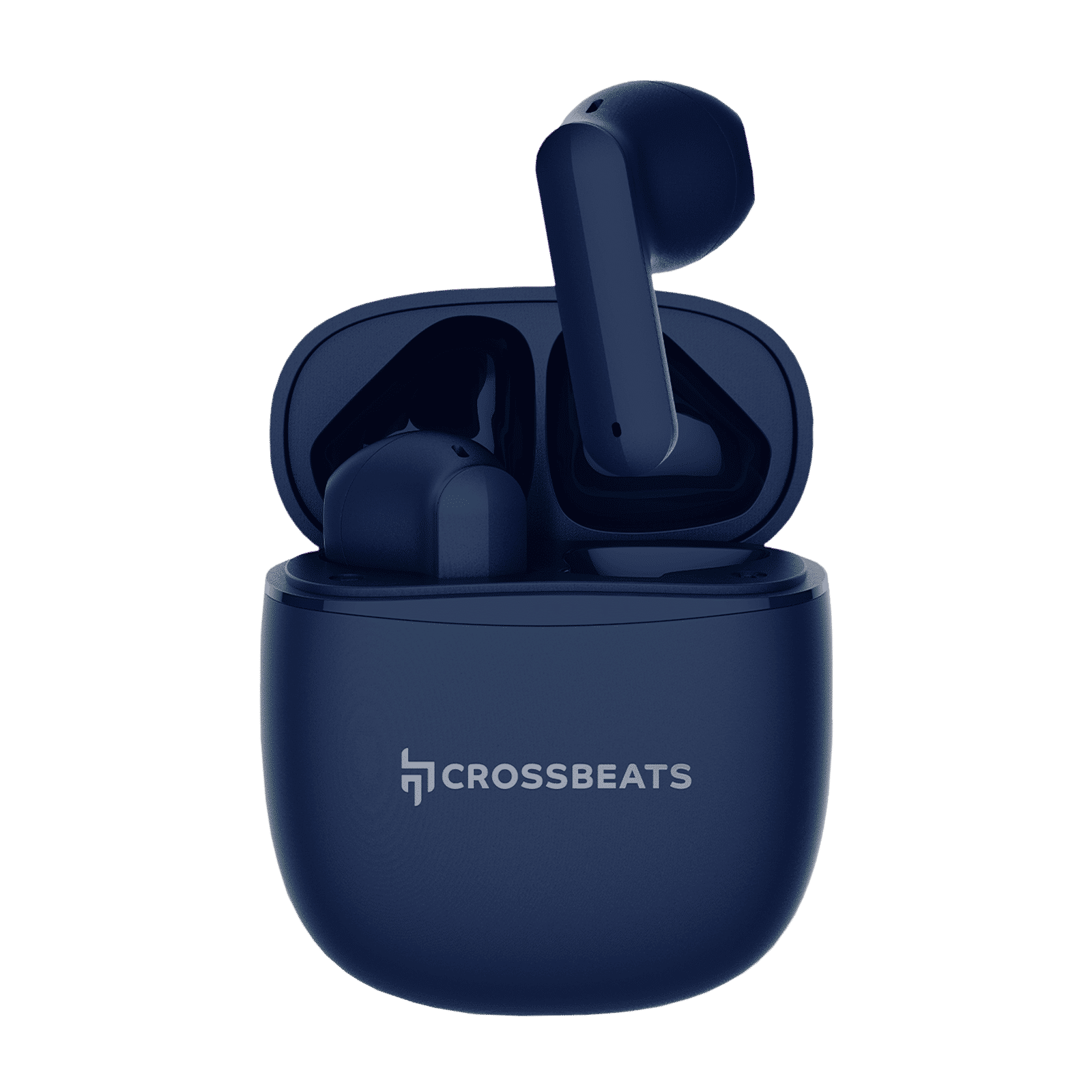 CROSSBEATS Airpop TWS Earbuds with Passive Noise Cancellation (IPX5 Water Resistant, 30 Hours Playback, Dark Blue)_12