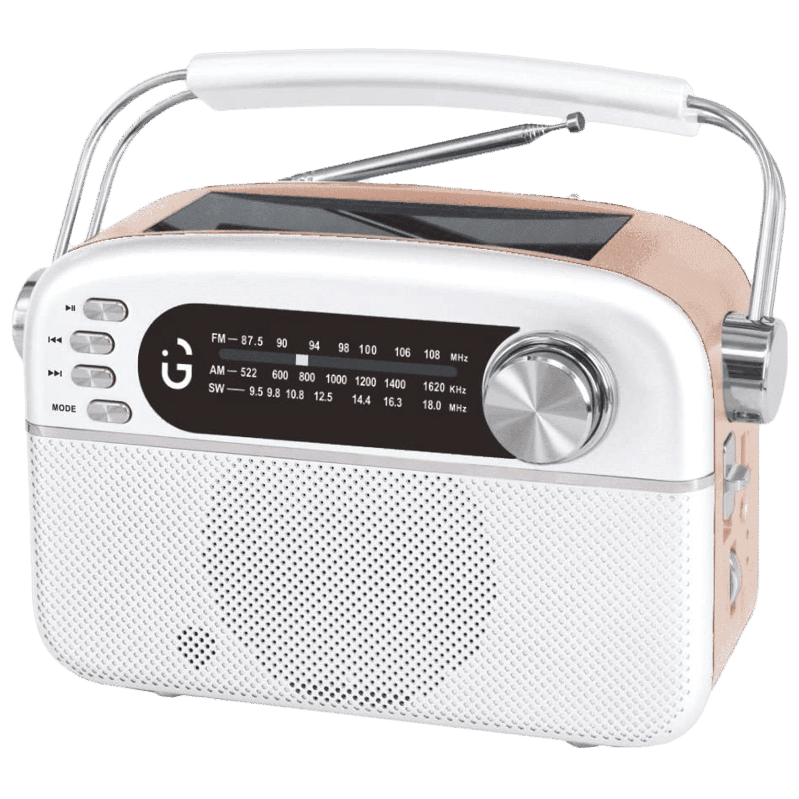 iGear Evoke 5 Watts Portable Bluetooth Speaker (USB Plug & Play, iG-1113, White)_1