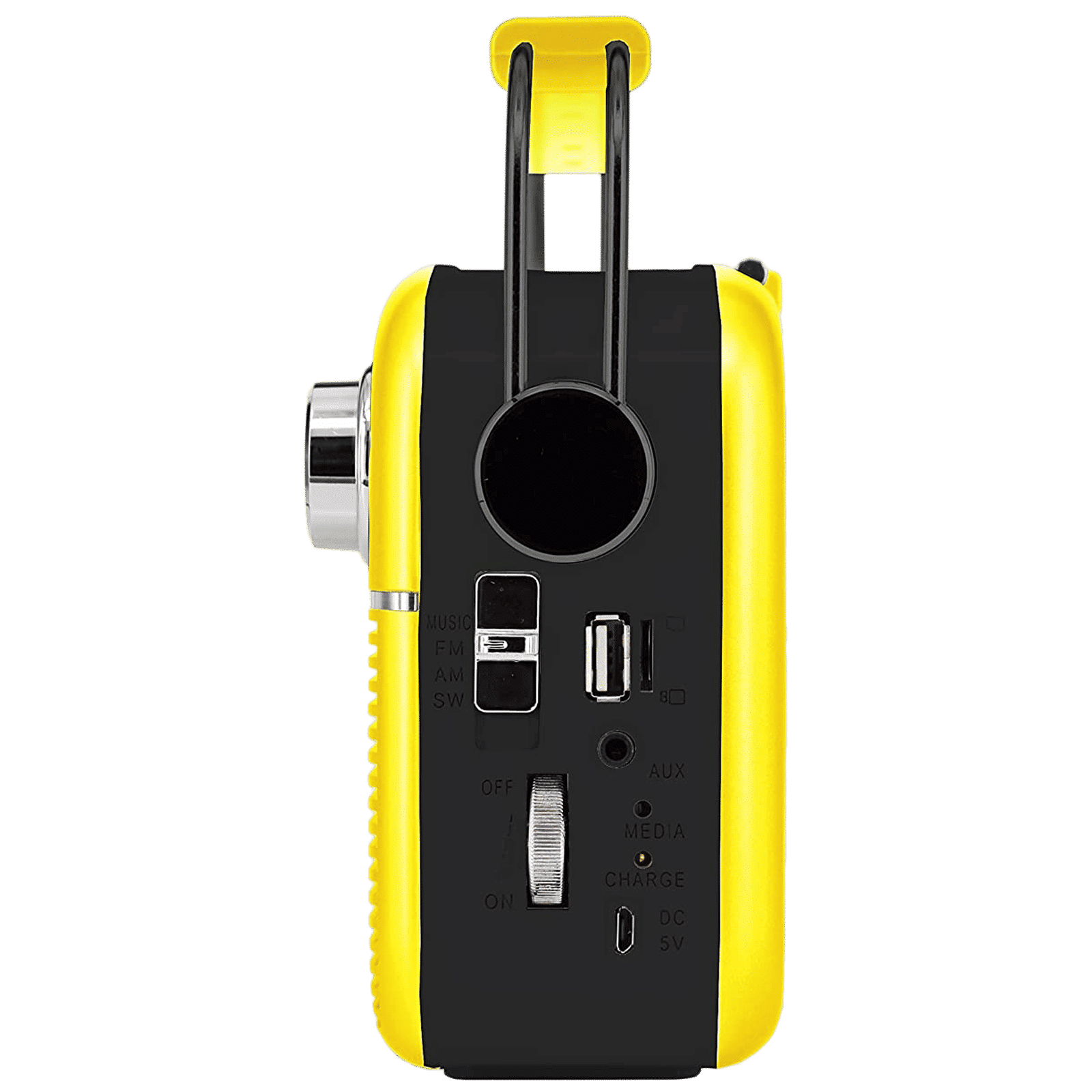iGear Evoke 5 Watts Portable Bluetooth Speaker (Multimedia Connectivity, iG-1113, Yellow)_4