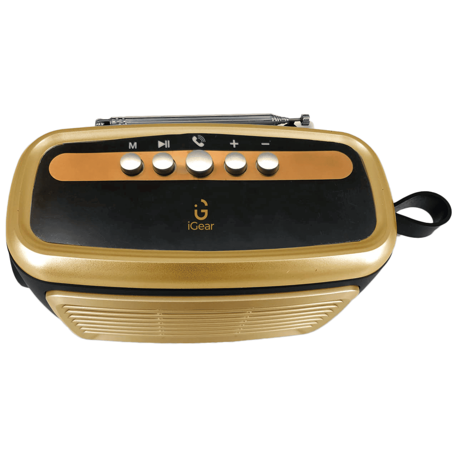 iGear Goldie 5 Watt Portable Bluetooth Speaker (Multimedia Connectivity, iG-1145, Gold Black)_3