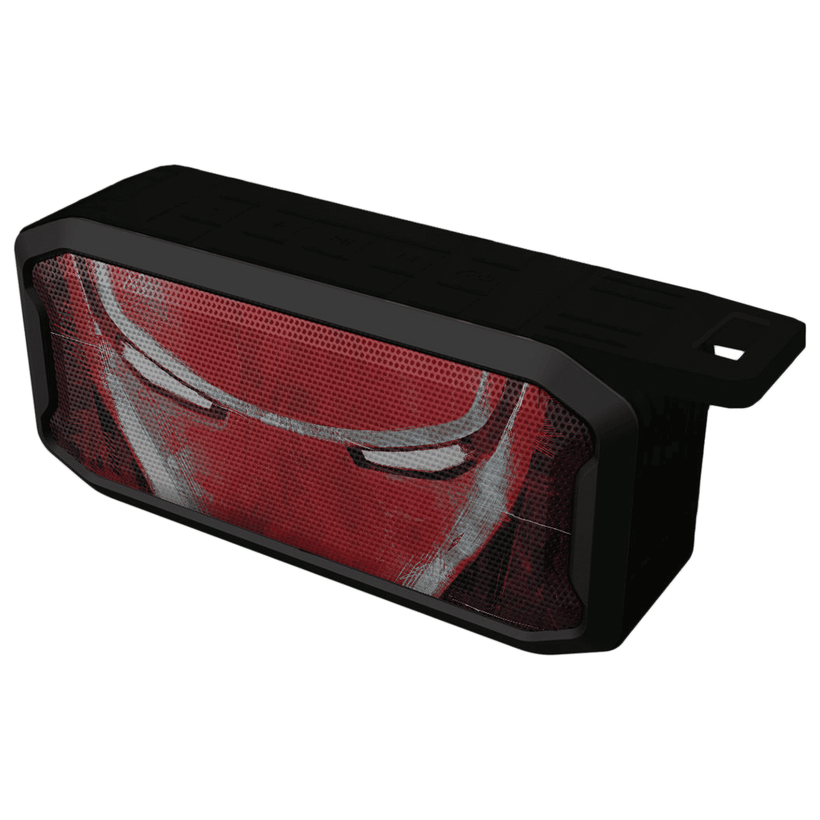 macmerise Charcoal Art Iron Man 5W Portable Bluetooth Speaker (IPX7 Waterproof, 3 Hours Playback Time, Multi Color)_3