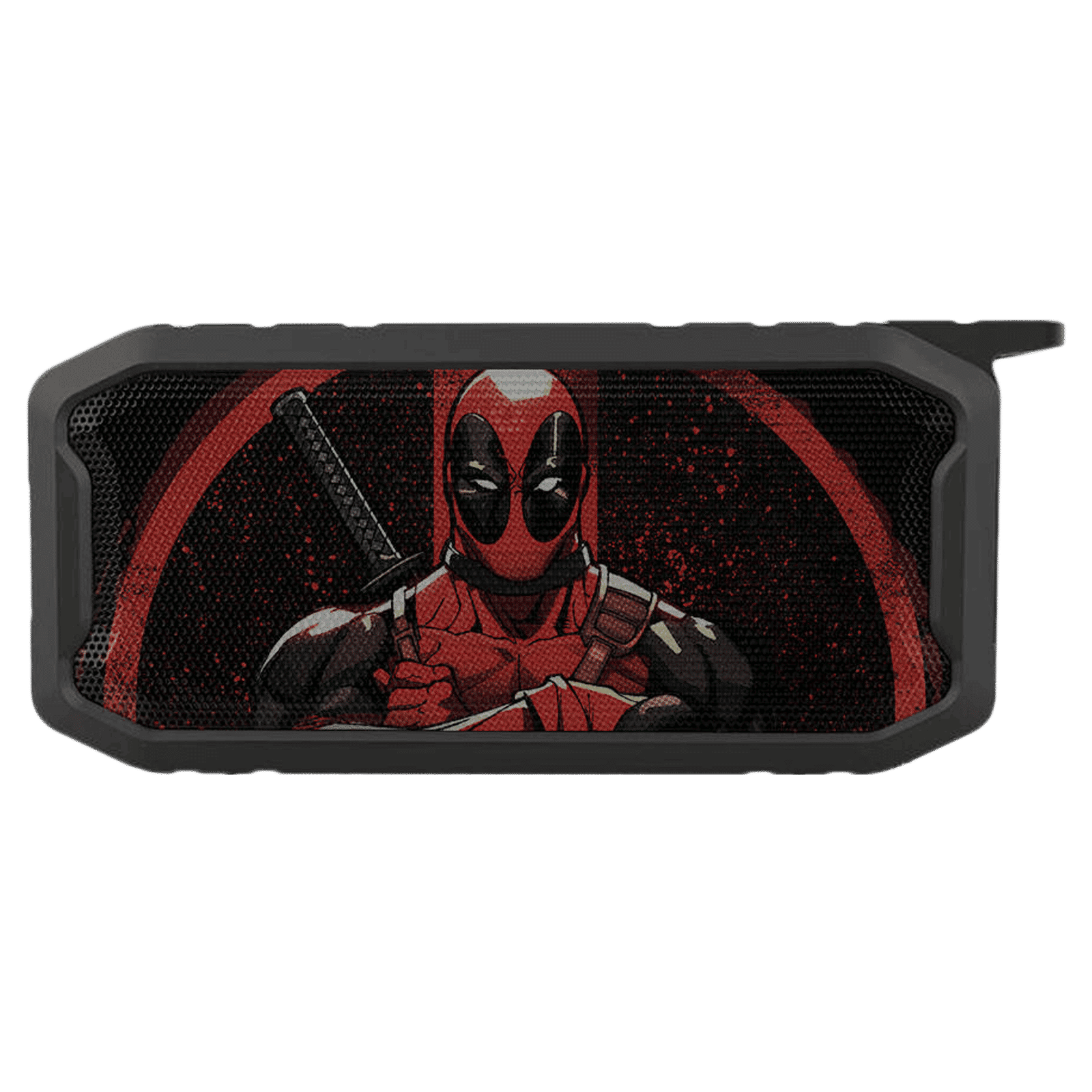 macmerise Deadpool Stance 6W Portable Bluetooth Speaker (IPX7 Water Resistant, TWS Compatibility, 2.1 Channel, Multicolor)_1