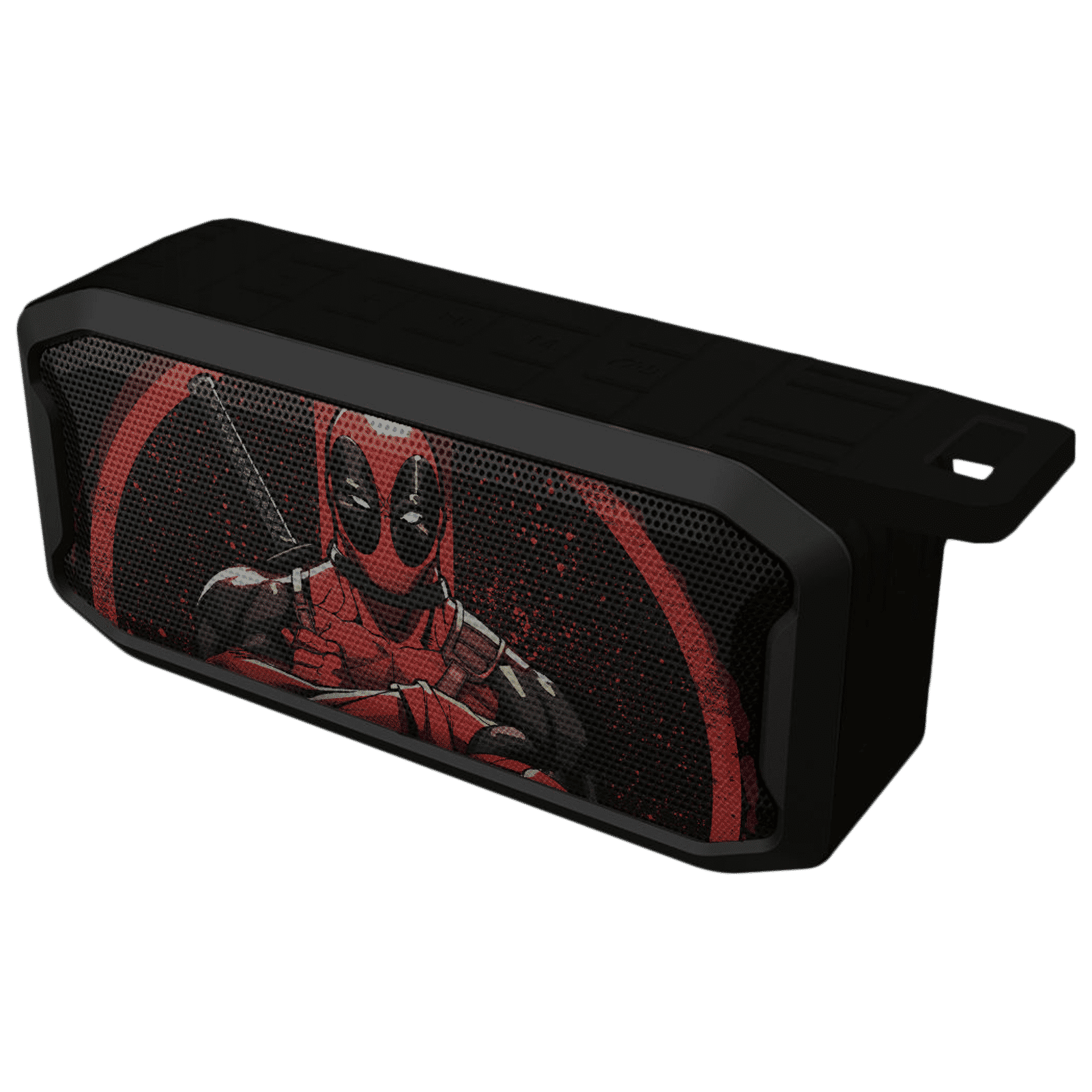 macmerise Deadpool Stance 6W Portable Bluetooth Speaker (IPX7 Water Resistant, TWS Compatibility, 2.1 Channel, Multicolor)_3