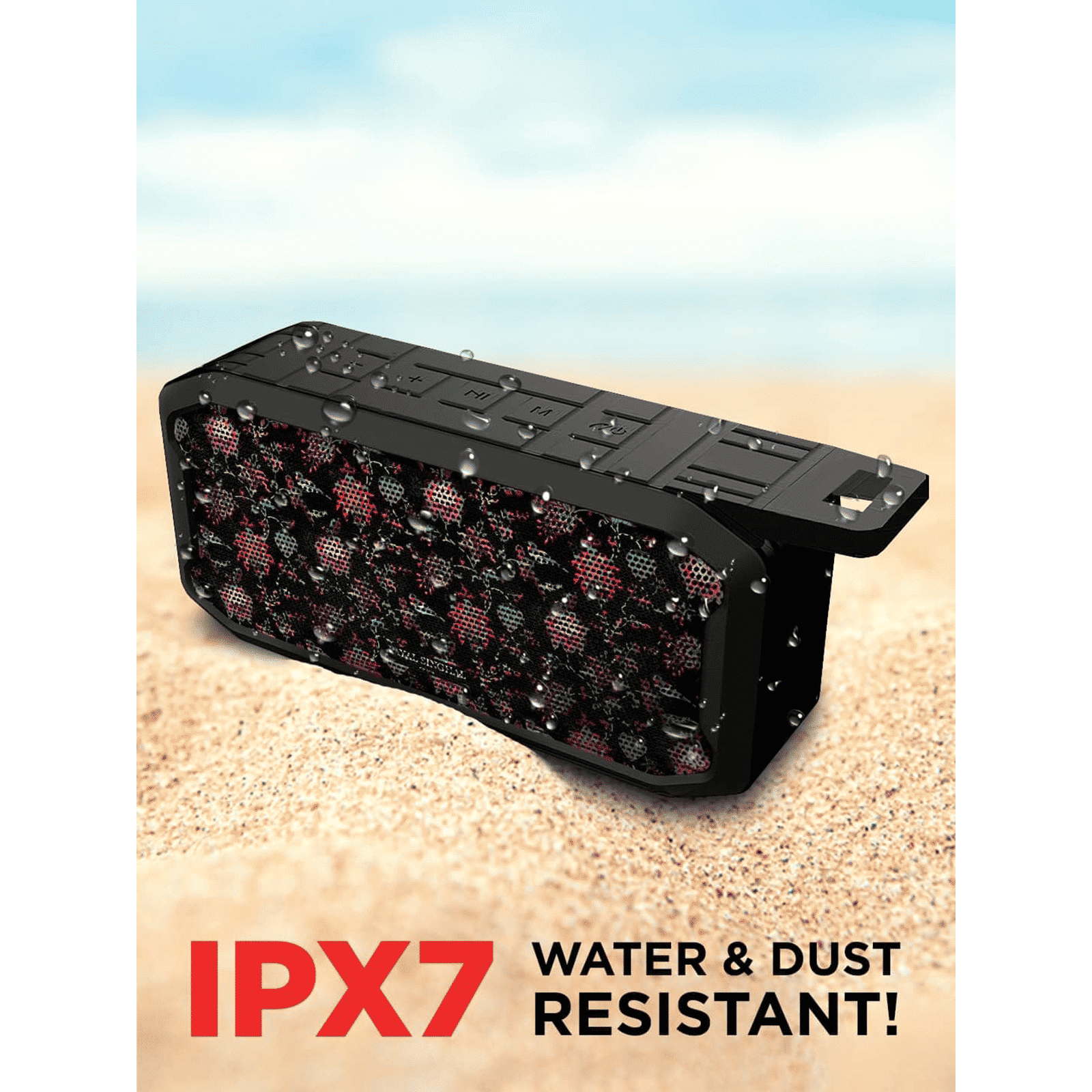 macmerise Payal Singhal Chidiya 6W Portable Bluetooth Speaker (IPX7 Water Resistant, TWS Compatibility, 5.1 Channel, Multicolor)_4