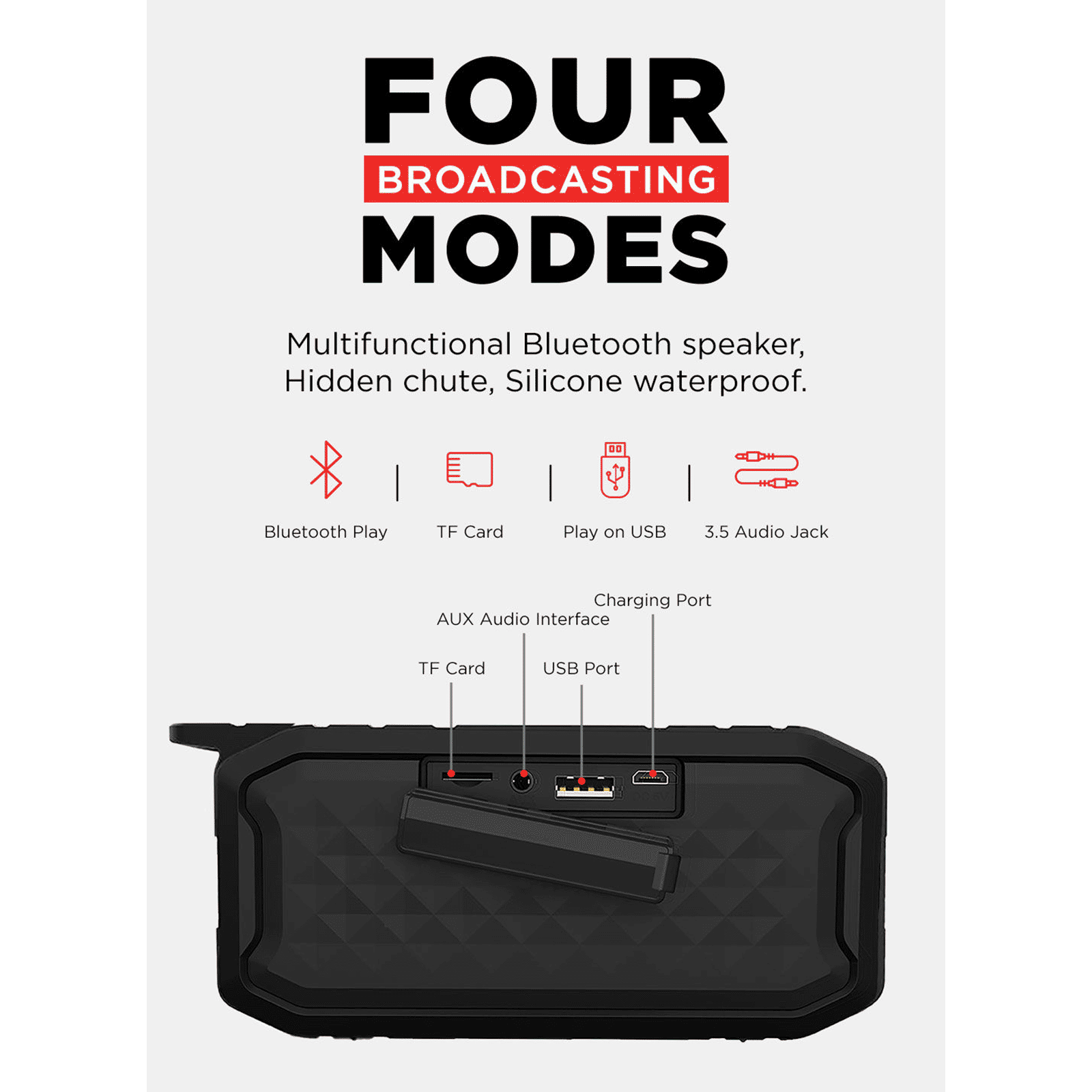 macmerise Red Avengers Logo 6W Portable Bluetooth Speaker (IPX7 Water Resistant, TWS Compatibility, 5.1 Channel, Multicolor) macmerise Red Avengers Logo 6W Portable Bluetooth Speaker (IPX7 Water Resistant, TWS Compatibility, 5.1 Channel, Multicolor)_5