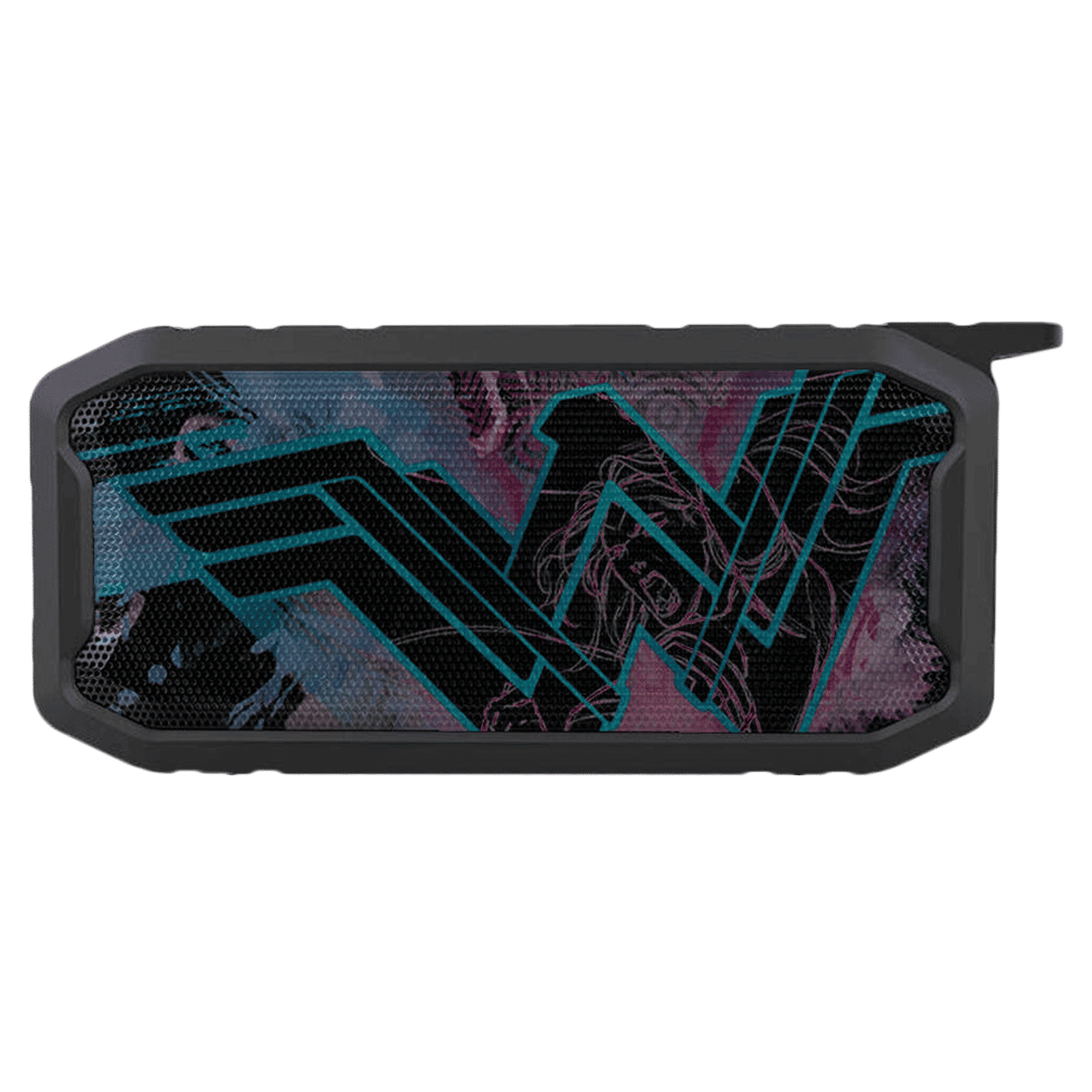 macmerise Wonder Woman Splash 6W Portable Bluetooth Speaker (IPX7 Water Resistant, TWS Compatibility, 5.1 Channel, Multicolor)_1