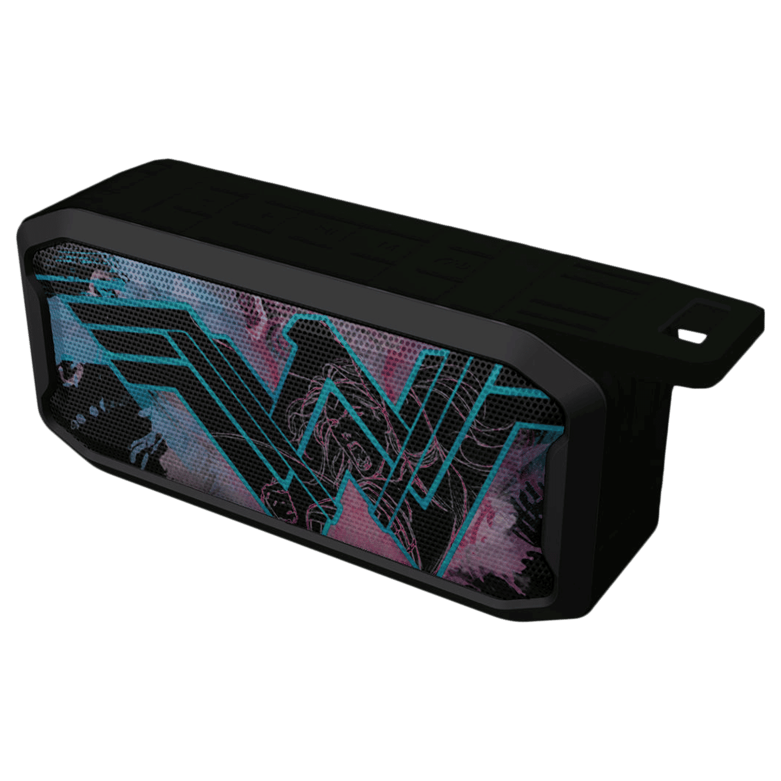 macmerise Wonder Woman Splash 6W Portable Bluetooth Speaker (IPX7 Water Resistant, TWS Compatibility, 5.1 Channel, Multicolor)_3