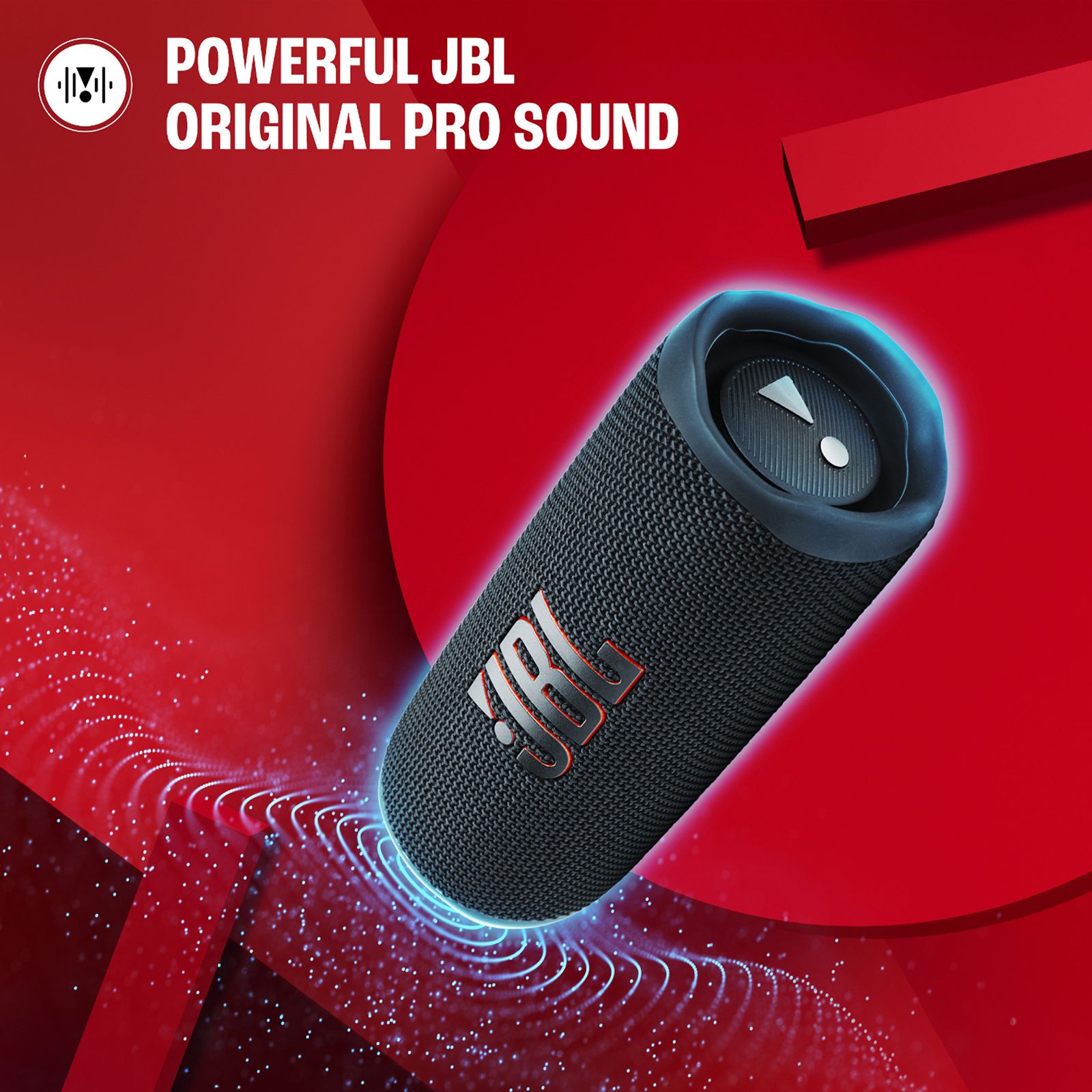JBL Flip 6 30W Portable Bluetooth Speaker (IP67 Waterproof & Dustproof, Stereo Channel, Black)_13