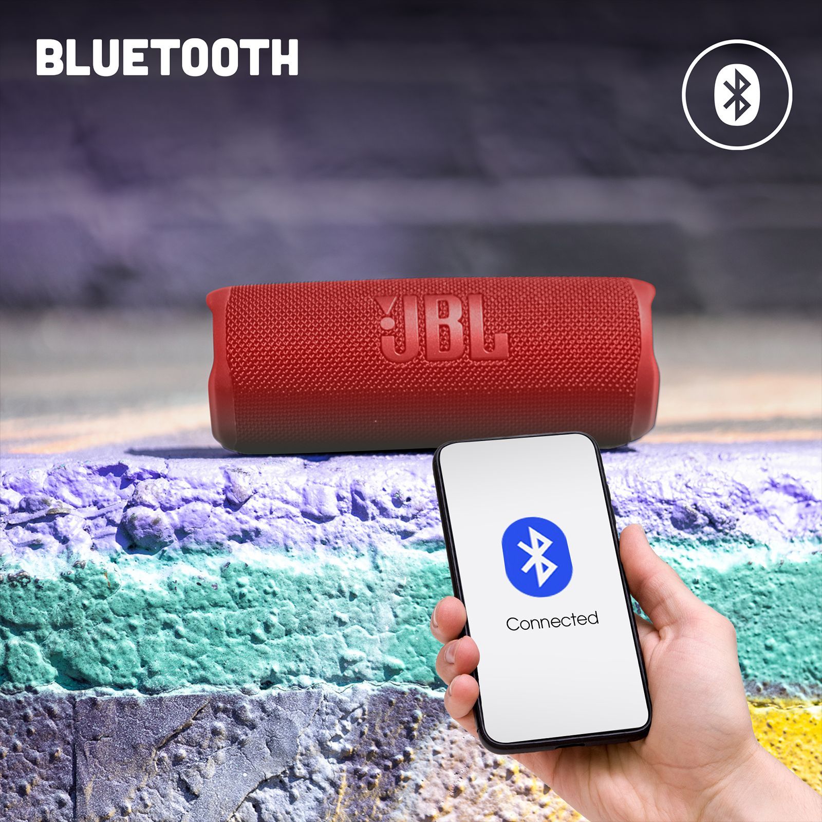 JBL Flip 6 20W Portable Bluetooth Speaker (IP67 Waterproof, IP67 Dustproof, Red)_13