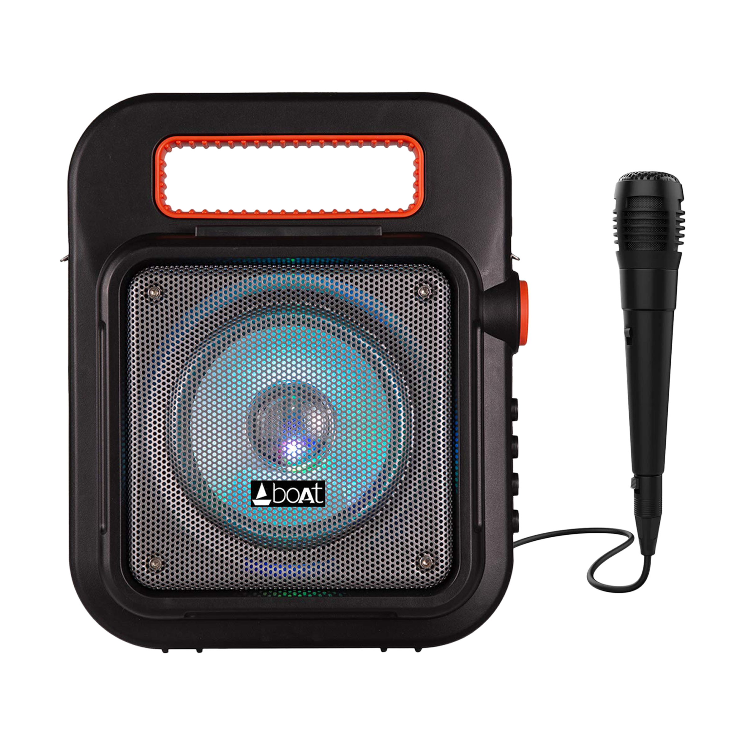 boAt Party Pal 20 15W Bluetooth Party Speaker with Mic (Upto 4.5 Hrs Playback, Mono Channel, Black)_4