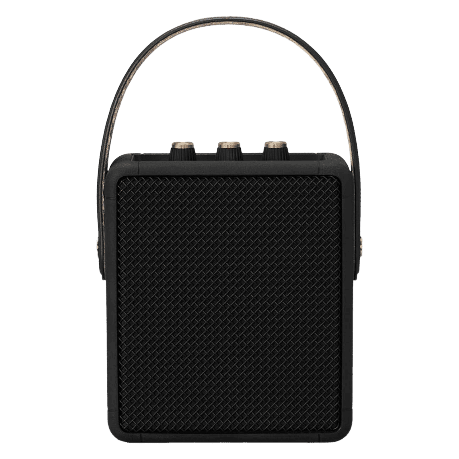 Marshall Stockwell II 20W Portable Bluetooth Speaker (IPX4 Water Resistant, 20 Hours Playtime, Stereo Channel, Black/Brass)_6