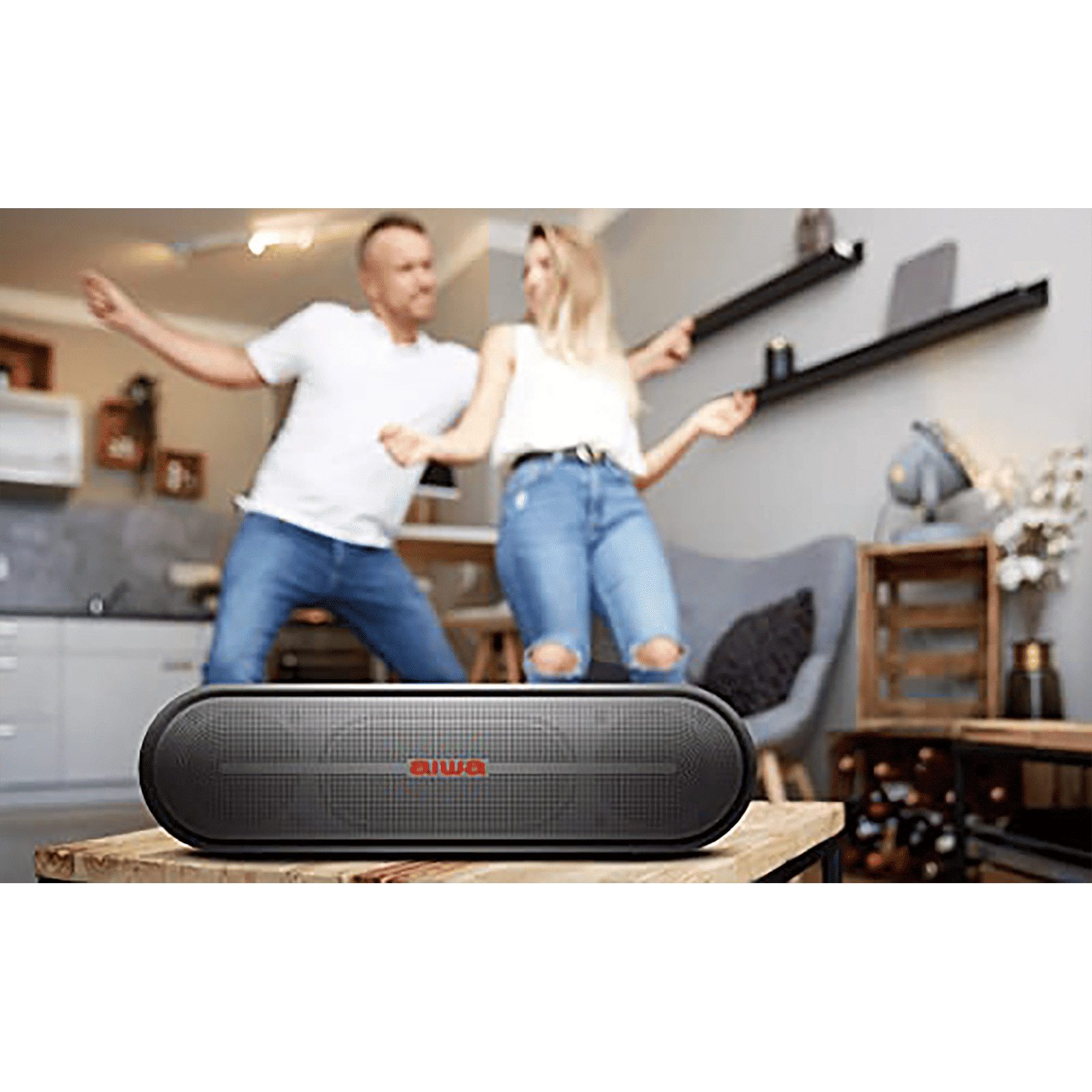 aiwa 20W Portable Bluetooth Speaker (5 Hours Playtime, Black) aiwa 20W Portable Bluetooth Speaker (5 Hours Playtime, Black)_8