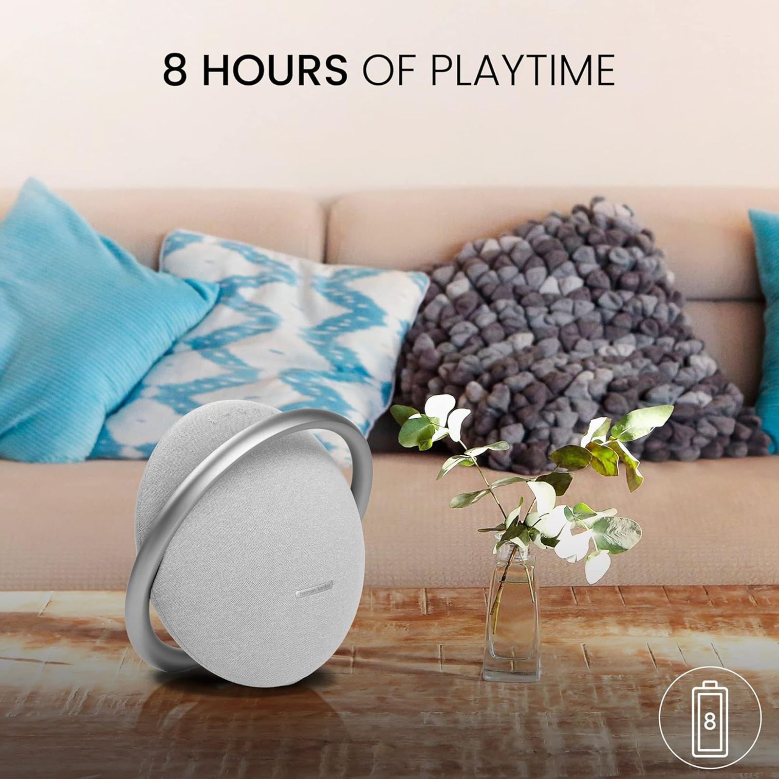 Harman Kardon Onyx Studio 7 50W Portable Bluetooth Speaker (8 Hours Playtime, Stereo Channel, Grey)_15