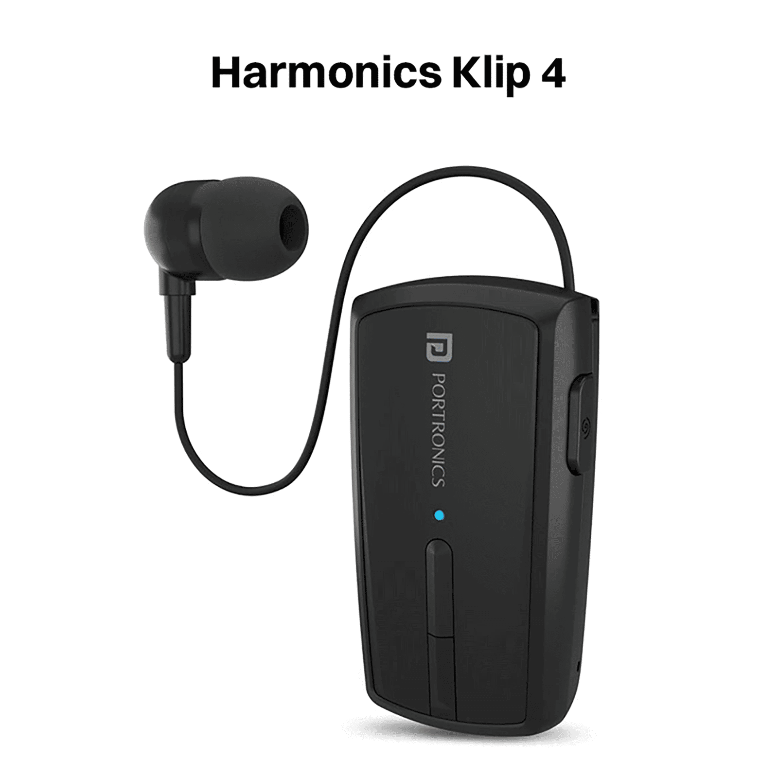 PORTRONICS Harmonics Klip 4 Bluetooth Headset with Mic (Upto 12 Hours Talk Time, In Ear, Green)_3